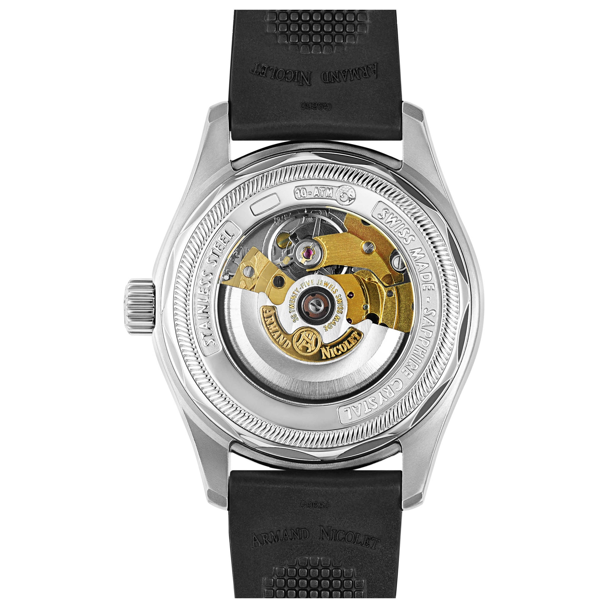 Armand Nicolet M02 Men's Automatic Watch 9640M-IV-G9660 - Image #2