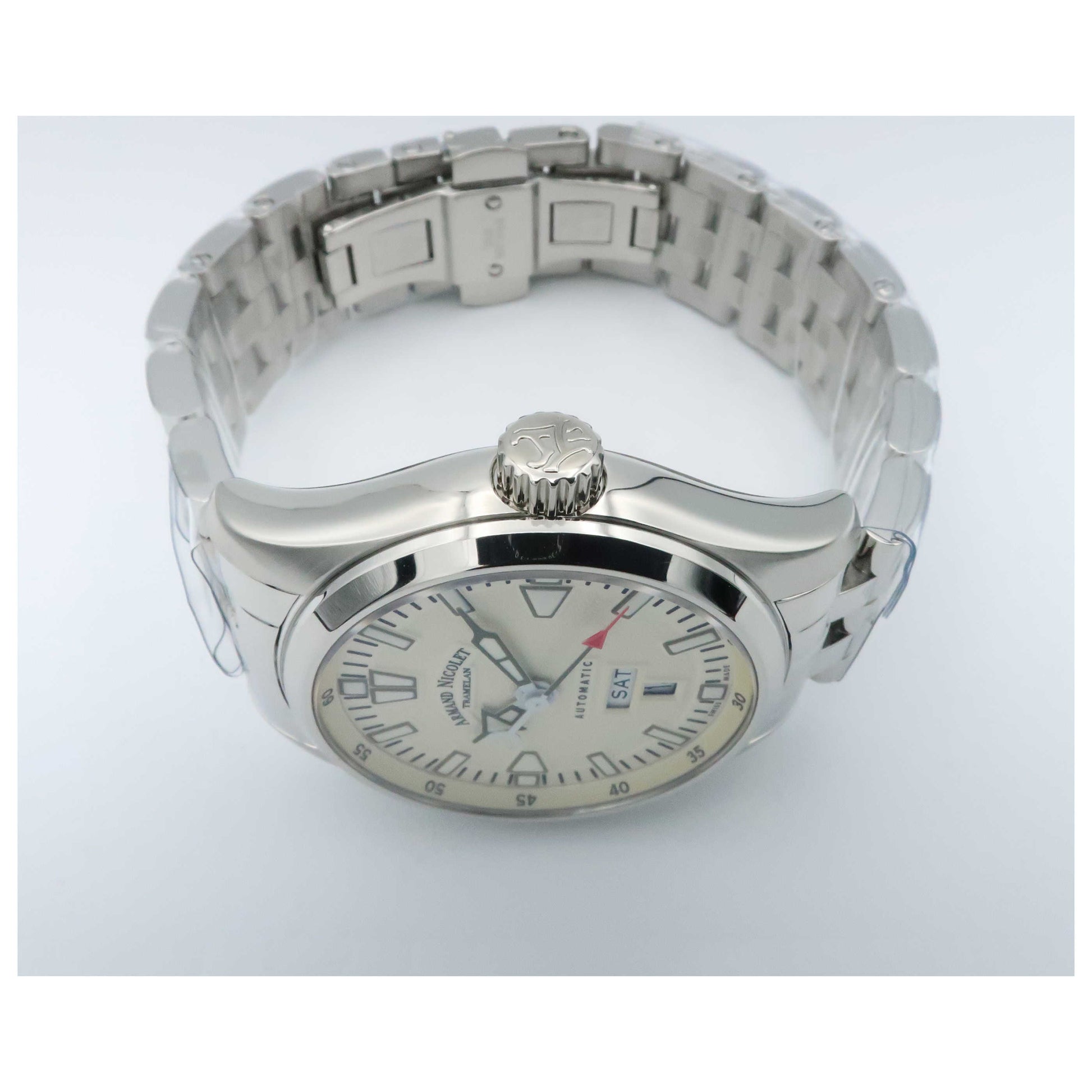 Armand Nicolet M02 Men's Automatic Watch 9640M-IV-M9140-SDV - Image #8