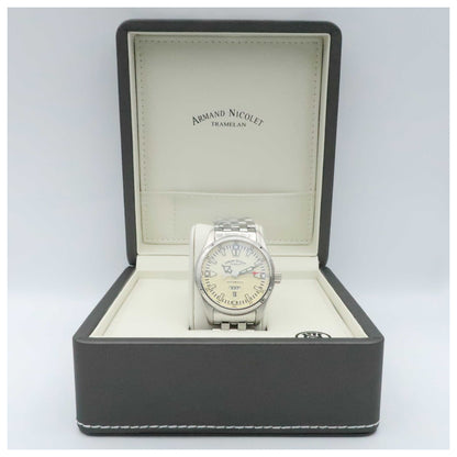 Armand Nicolet M02 Men's Automatic Watch 9640M-IV-M9140-SDV - Image #6