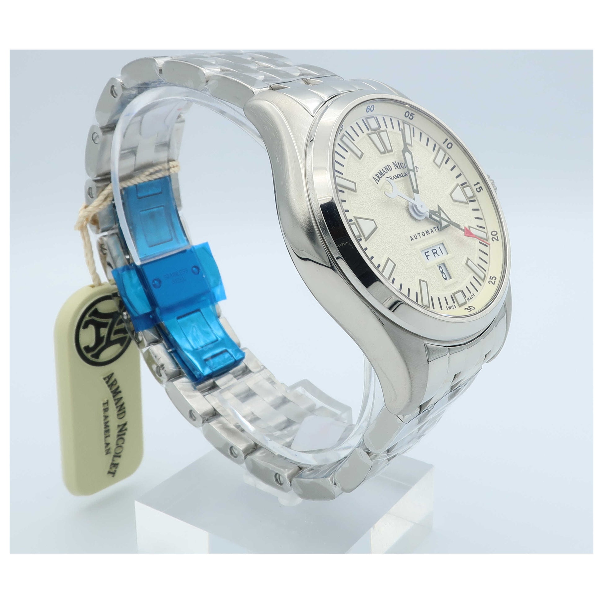 Armand Nicolet M02 Men's Automatic Watch 9640M-IV-M9140-SD - Image #3