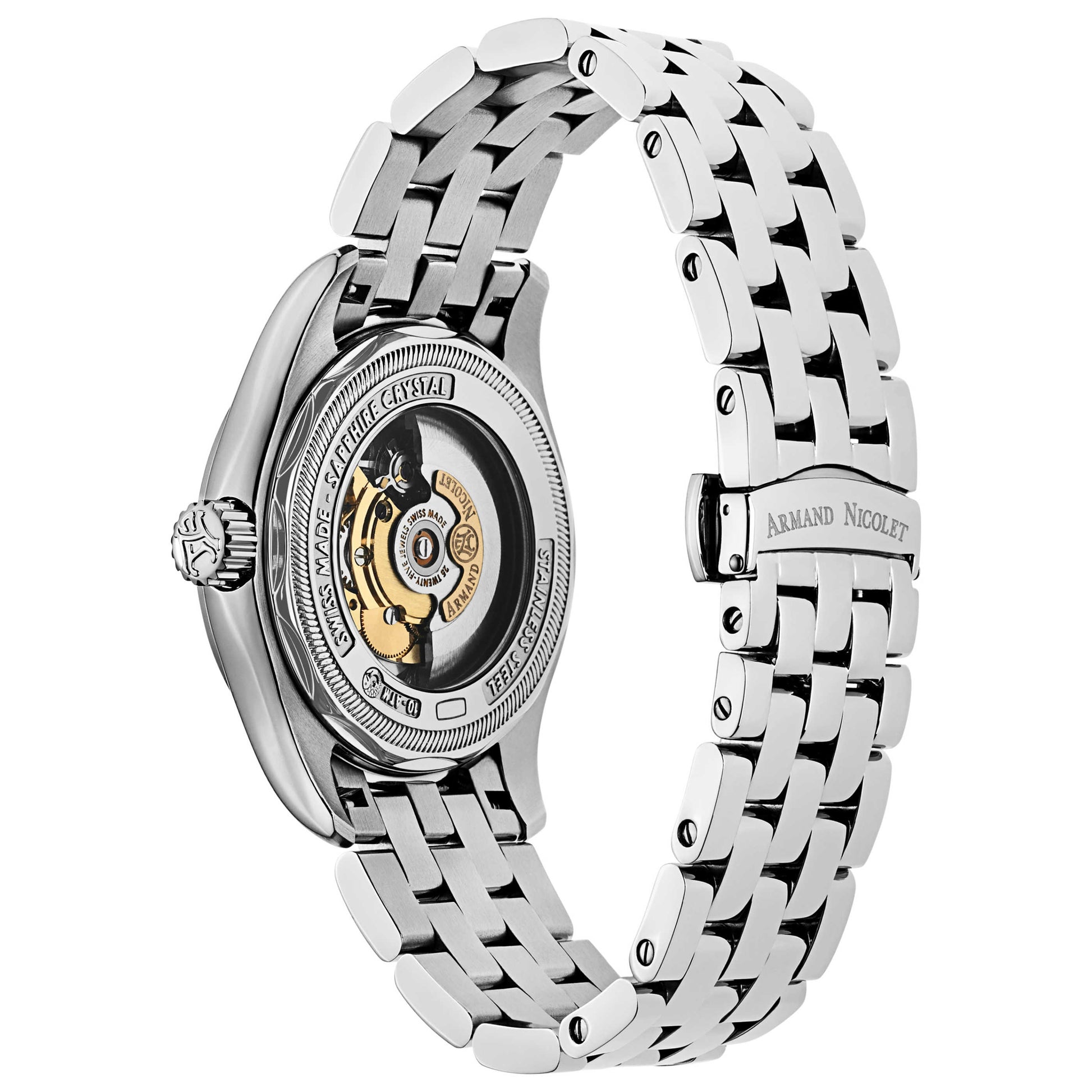 Armand Nicolet M02 Men's Automatic Watch 9640M-IV-M9140 - Image #2