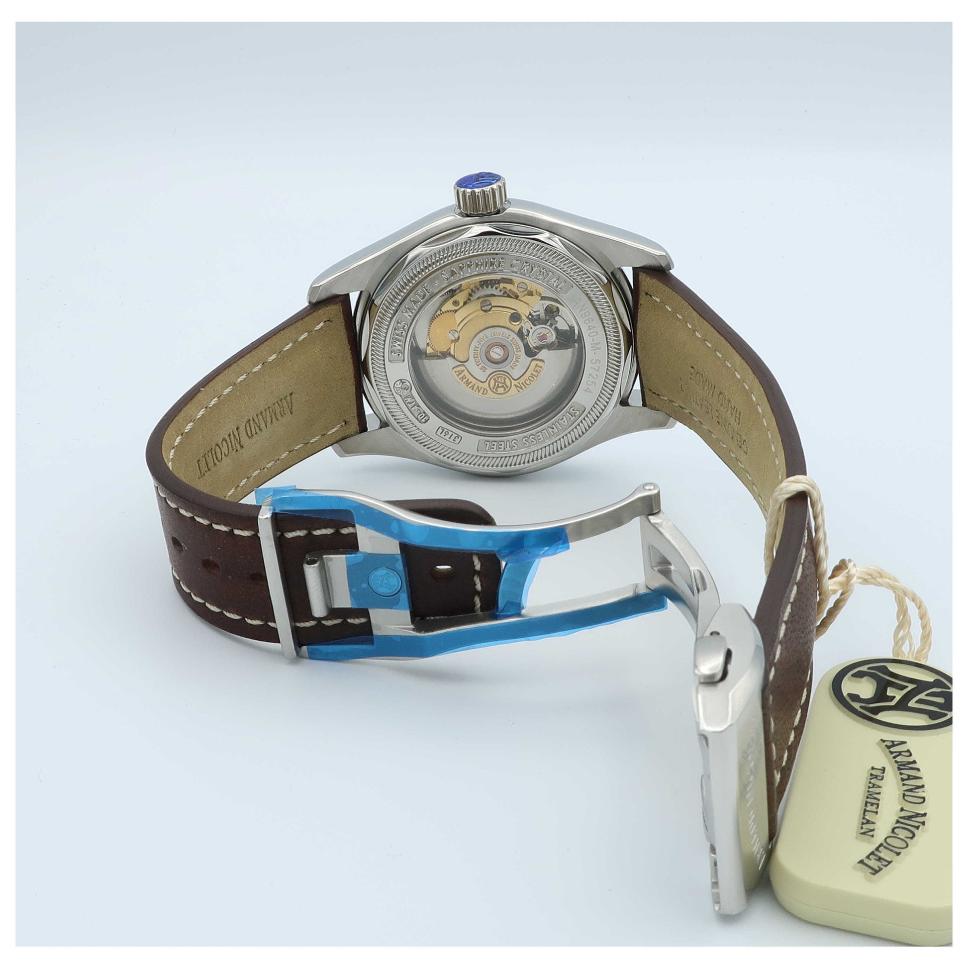 Armand Nicolet M02 Men's Automatic Watch 9640M-IV-PK2420MR-SD - Image #2