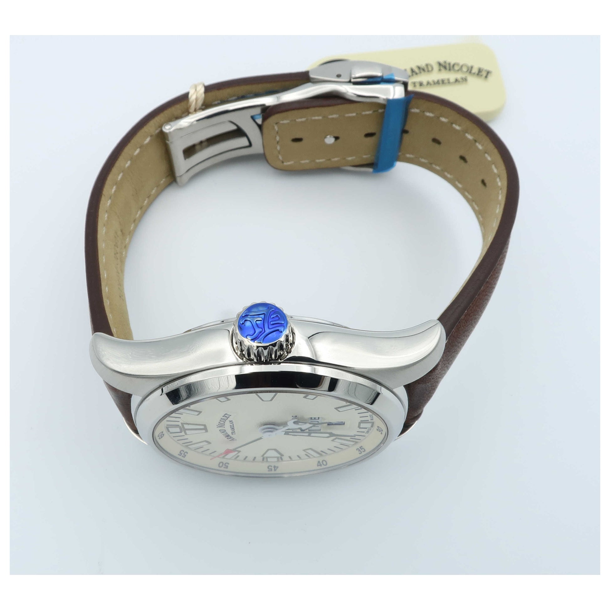 Armand Nicolet M02 Men's Automatic Watch 9640M-IV-PK2420MR-SD - Image #8