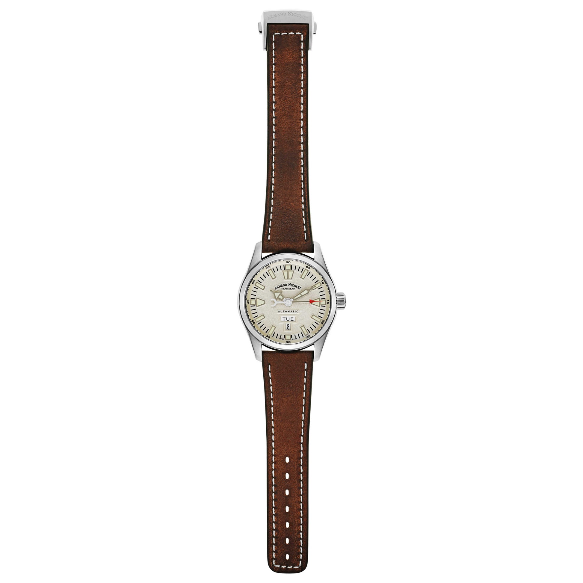 Armand Nicolet M02 Men's Automatic Watch 9640M-IV-PK2420MR - Image #8