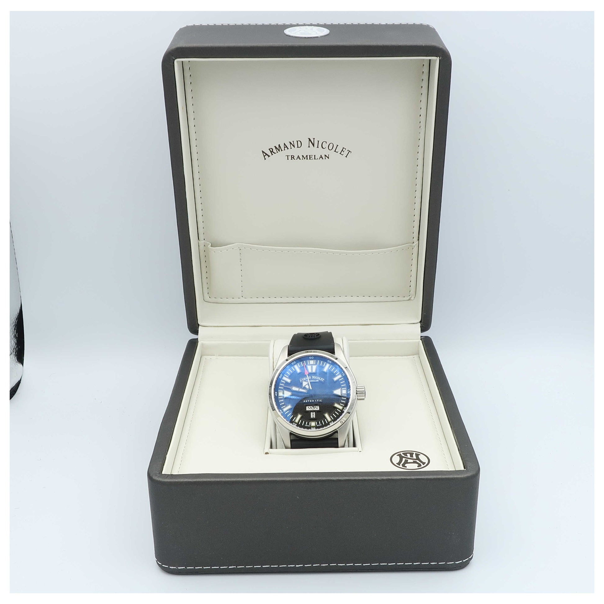 Armand Nicolet M02 Men's Automatic Watch 9640M-NR-G9660-SD - Image #6