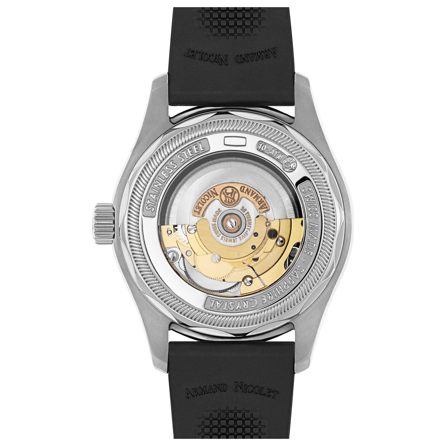 Armand Nicolet M02 Men's Automatic Watch 9640M-NR-G9660 - Image #2