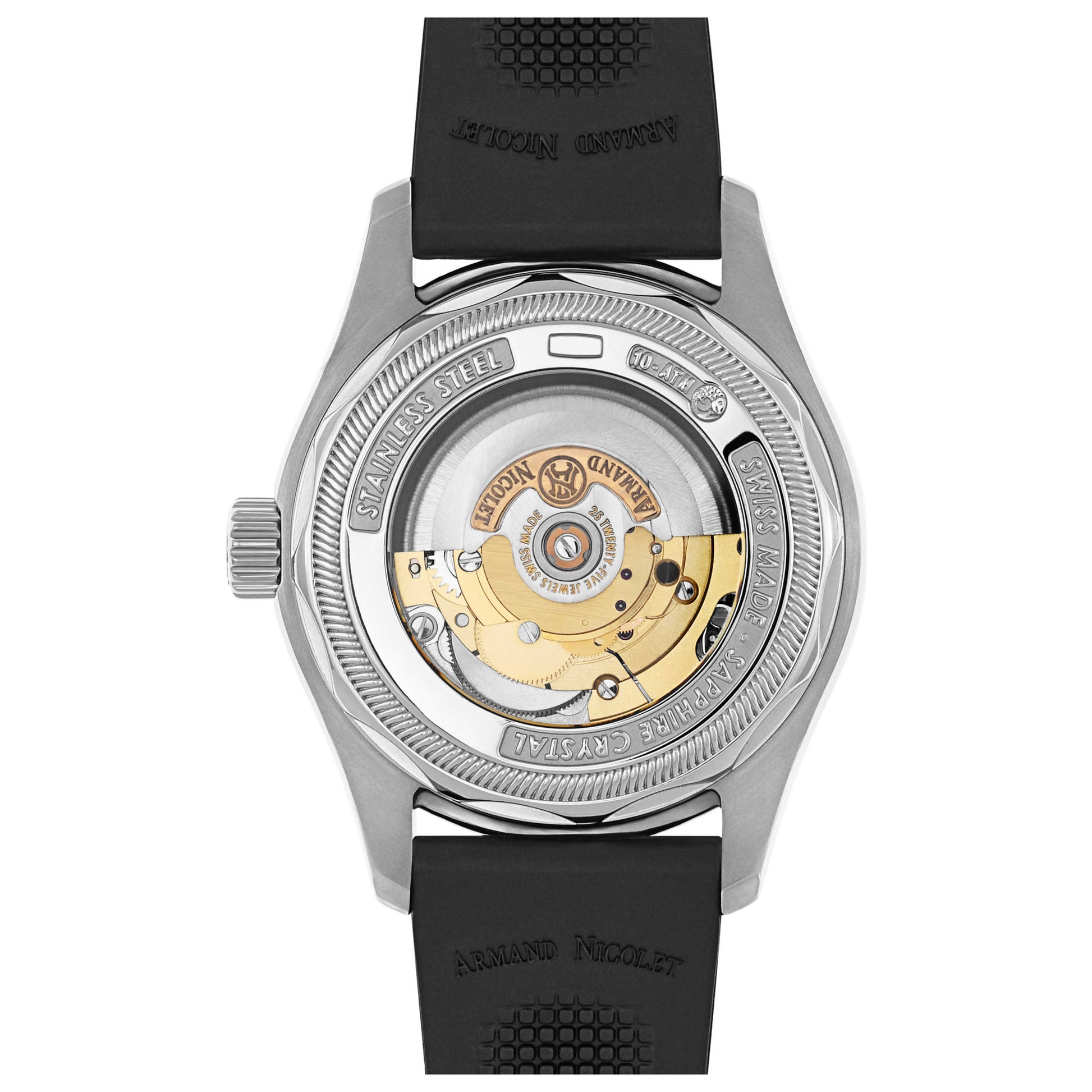 Armand Nicolet M02 Men's Automatic Watch 9640M-NR-G9660 - Image #2