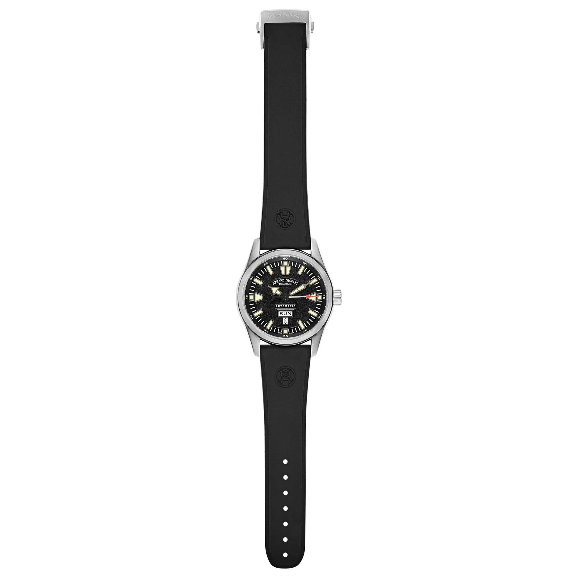 Armand Nicolet M02 Men's Automatic Watch 9640M-NR-G9660 - Image #8