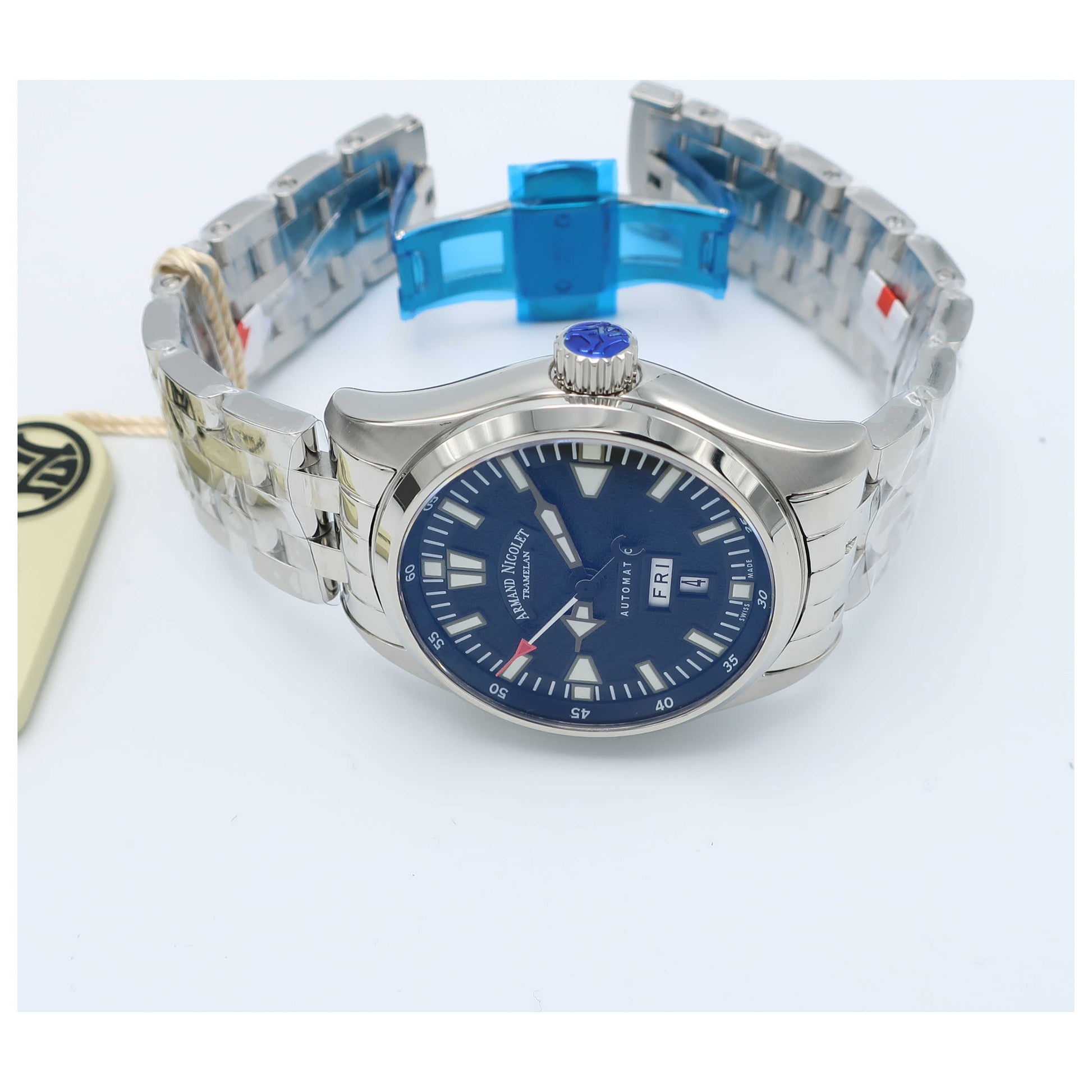 Armand Nicolet M02 Men's Automatic Watch 9640M-NR-M9140-SD - Image #8