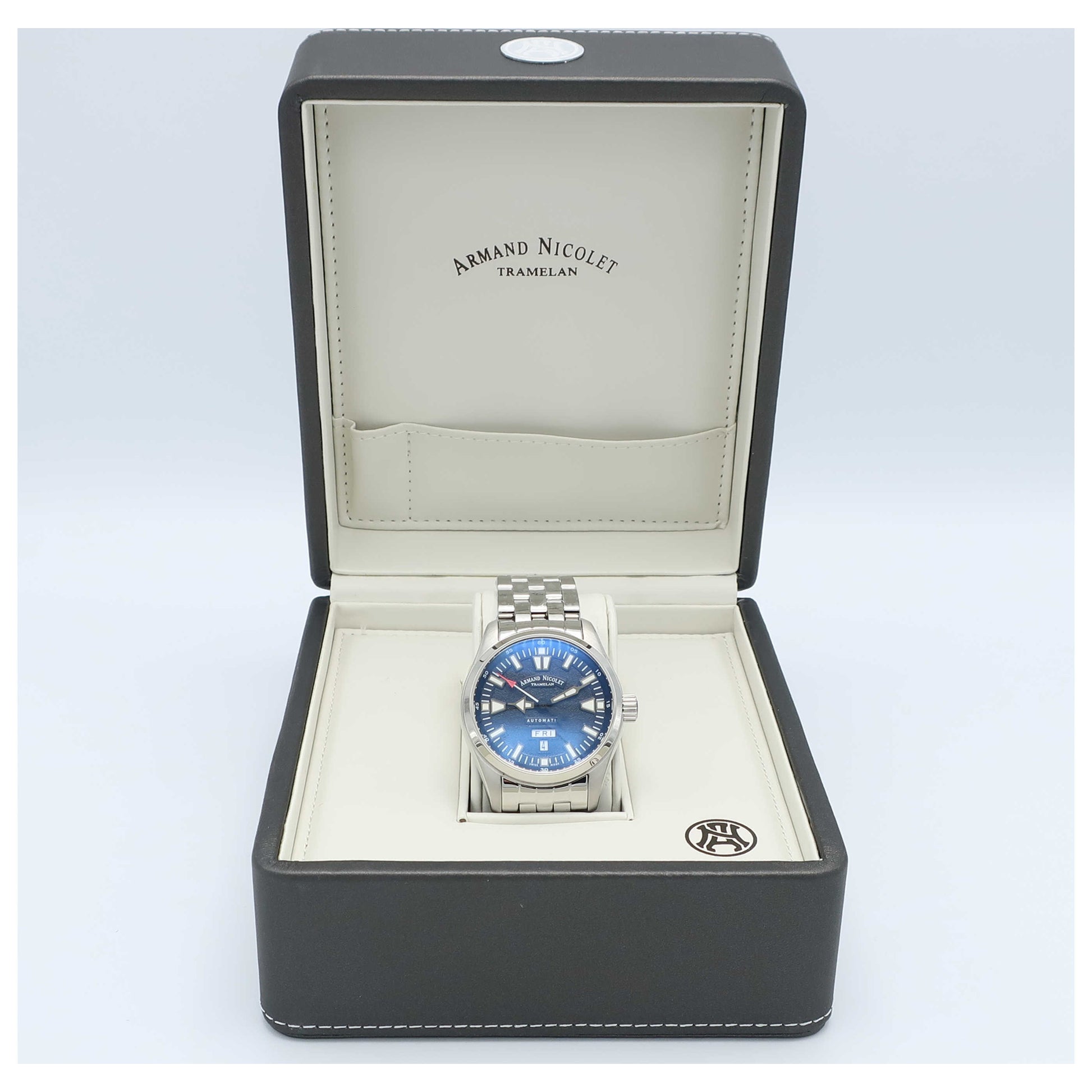 Armand Nicolet M02 Men's Automatic Watch 9640M-NR-M9140-SD - Image #6
