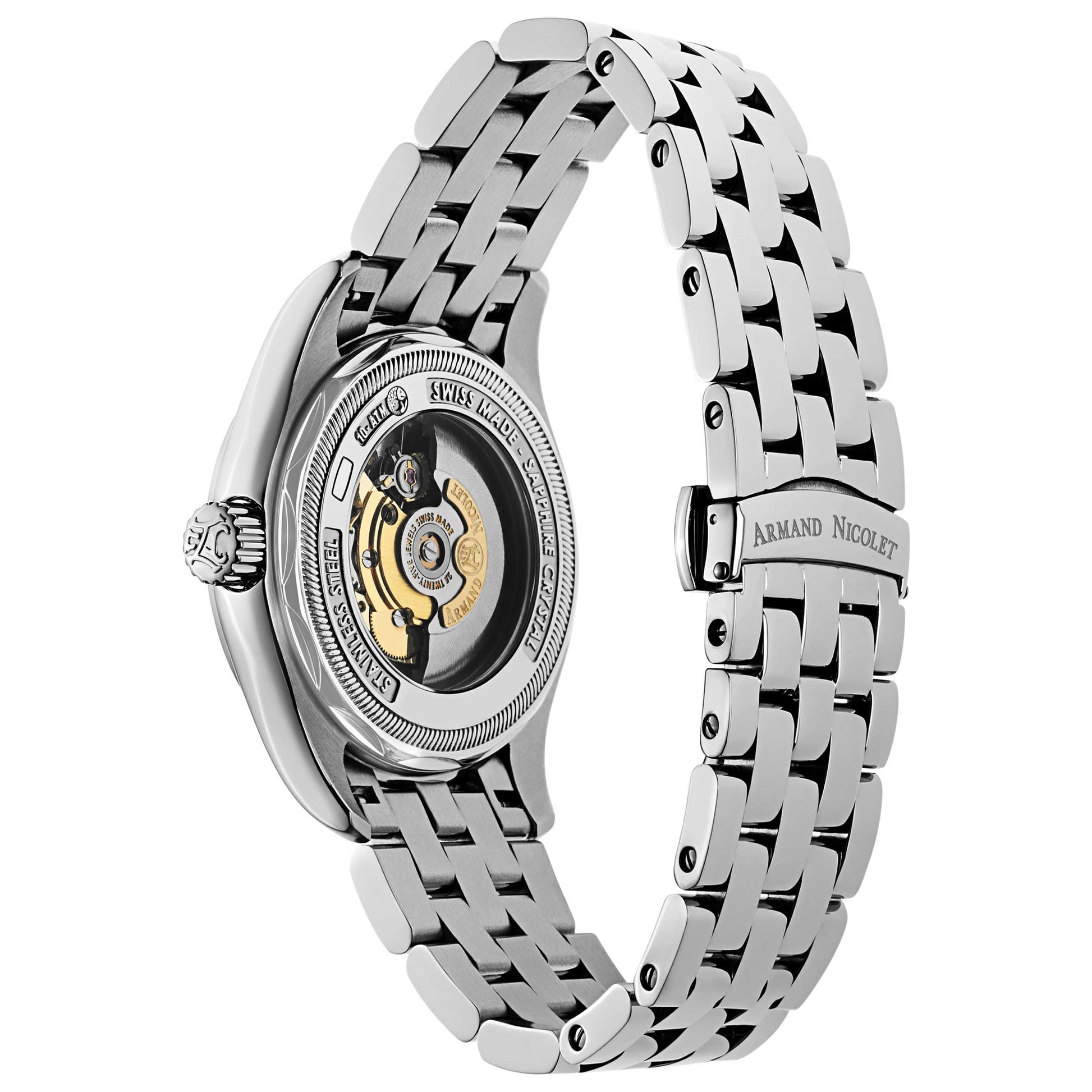 Armand Nicolet M02 Men's Automatic Watch 9640M-NR-M9140 - Image #2