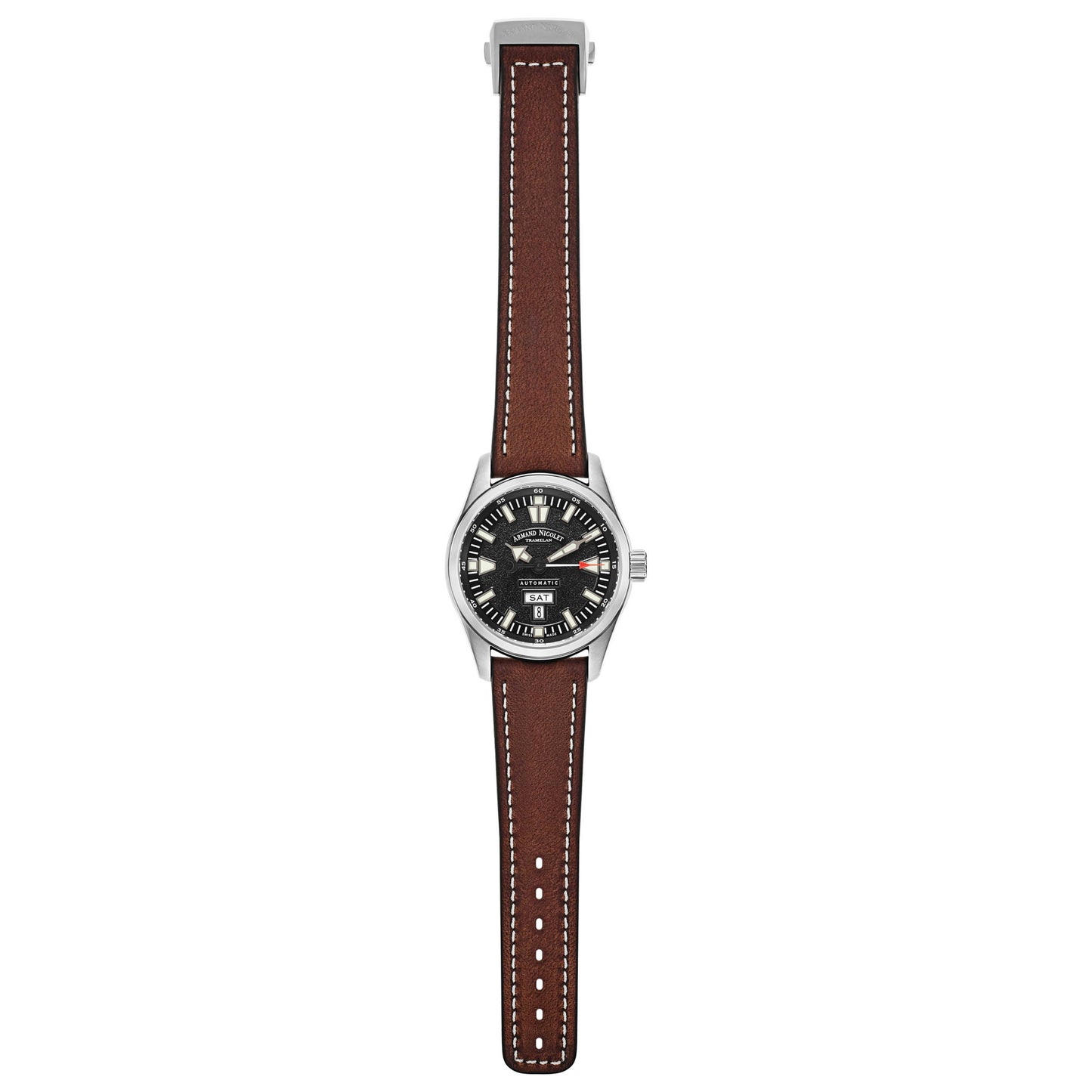 Armand Nicolet M02 Men's Automatic Watch 9640M-NR-PK2420MR - Image #8