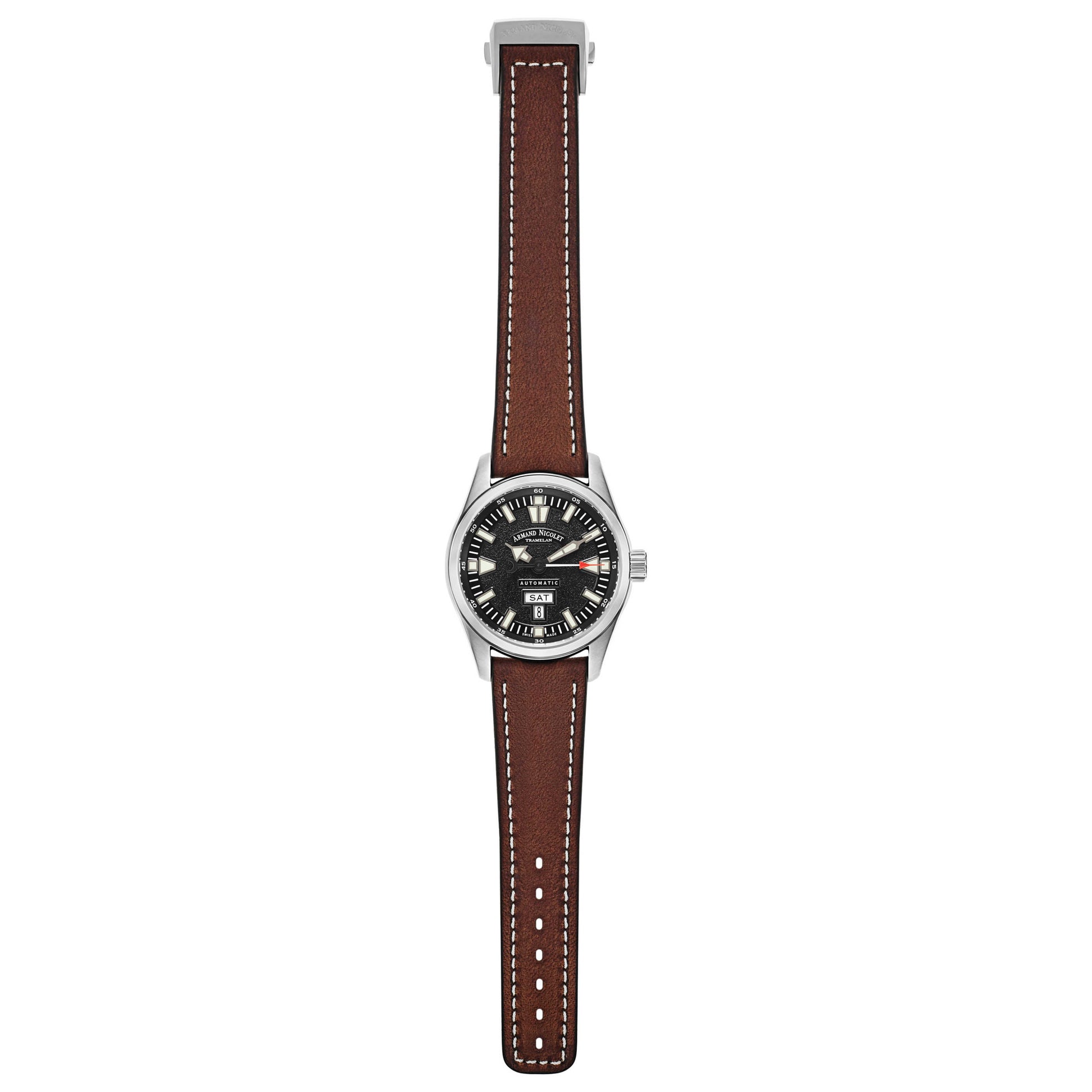 Armand Nicolet M02 Men's Automatic Watch 9640M-NR-PK2420MR - Image #8