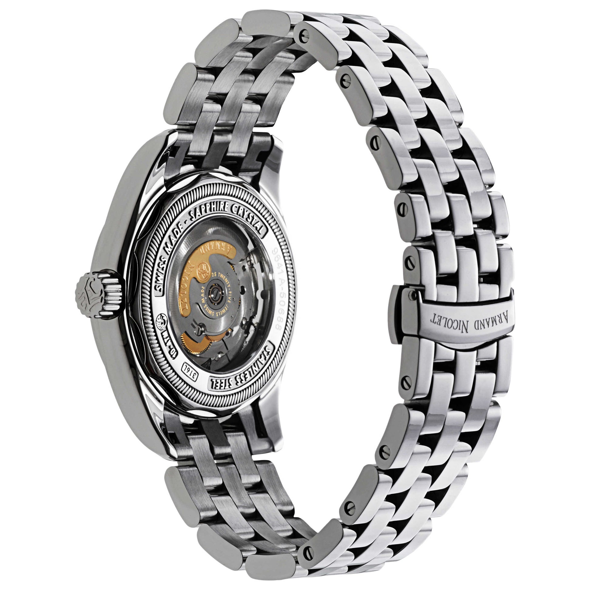 Armand Nicolet M02 Men's Automatic Watch 9641A-2-AG-M9140 - Image #2