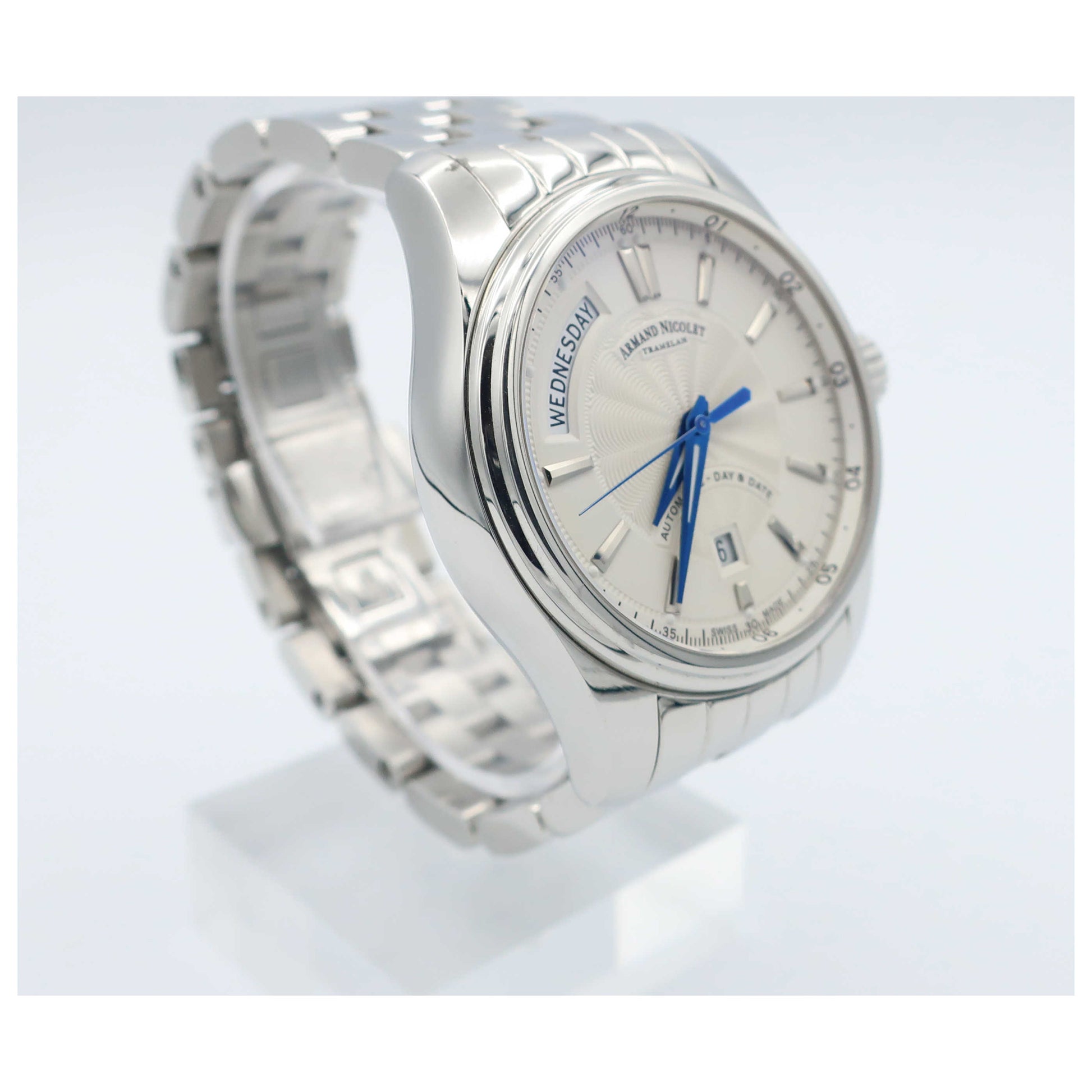 Armand Nicolet M02 Men's Automatic Watch 9641A-AG-M9140-SD2 - Image #3