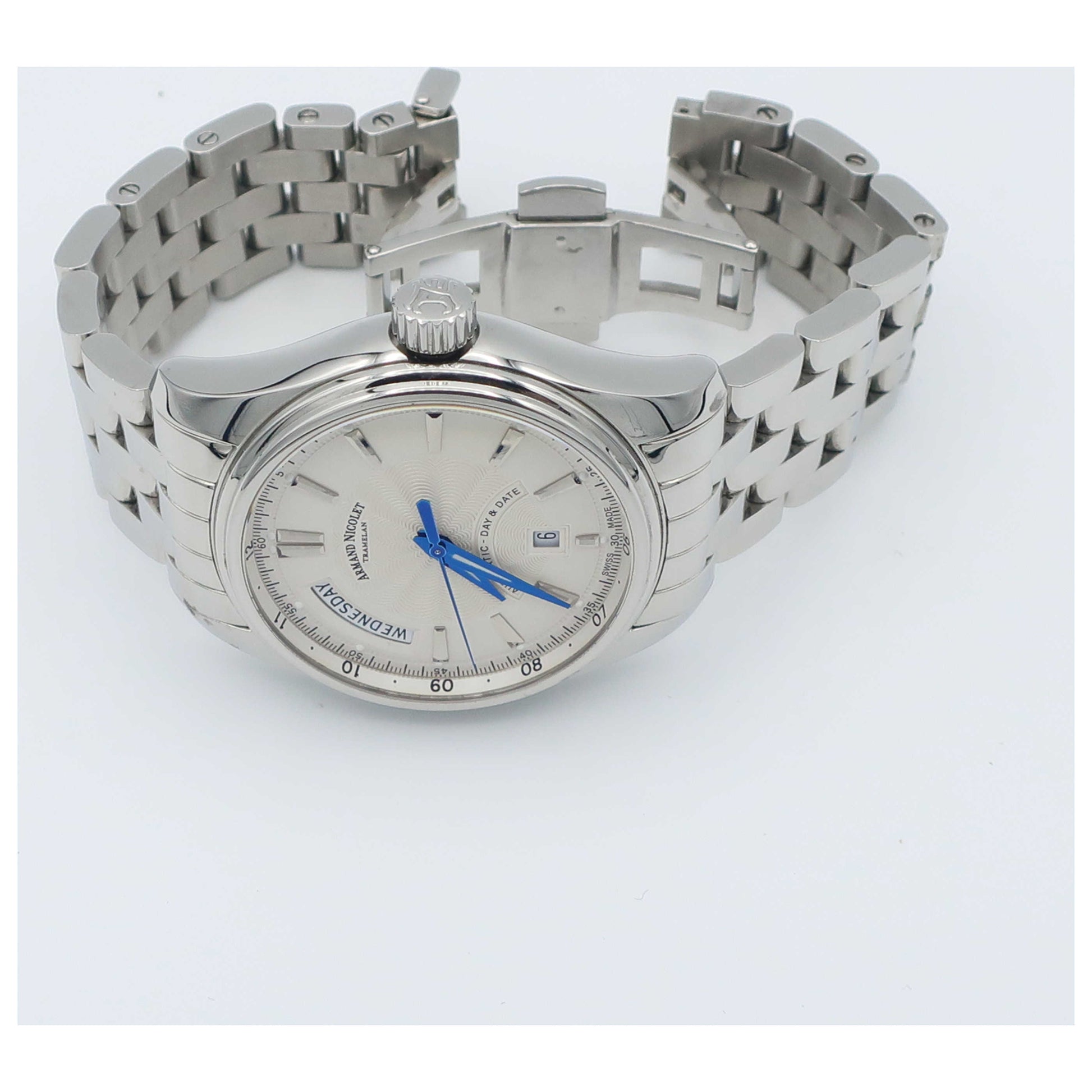 Armand Nicolet M02 Men's Automatic Watch 9641A-AG-M9140-SD2 - Image #8
