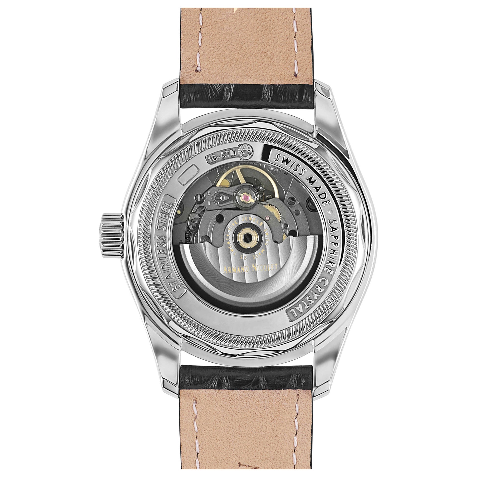 Armand Nicolet M02 Men's Automatic Watch 9641A-NR-P974NR2 - Image #2