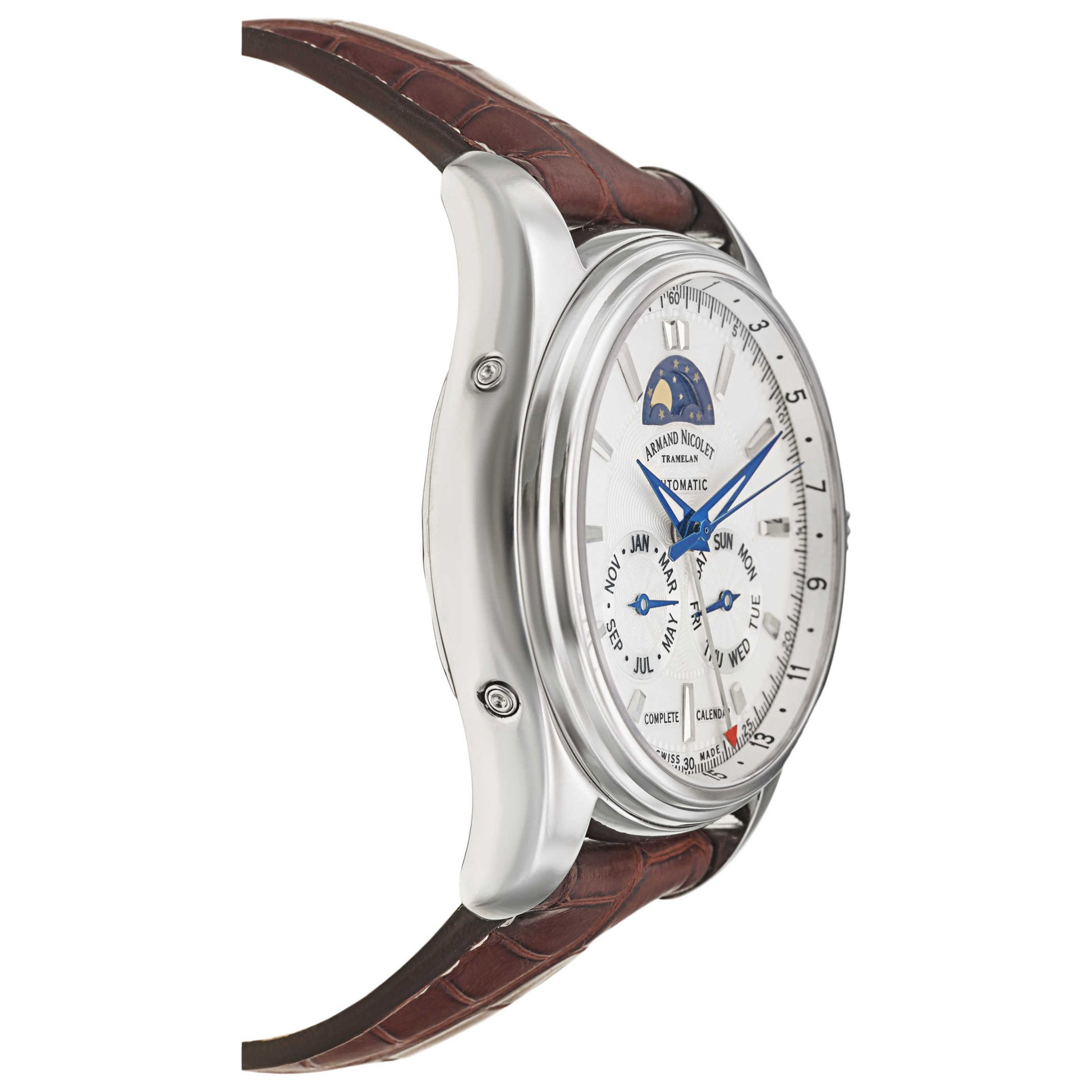 Armand Nicolet M02 Men's Automatic Watch 9642B-2-AG-P974MR2 - Image #3