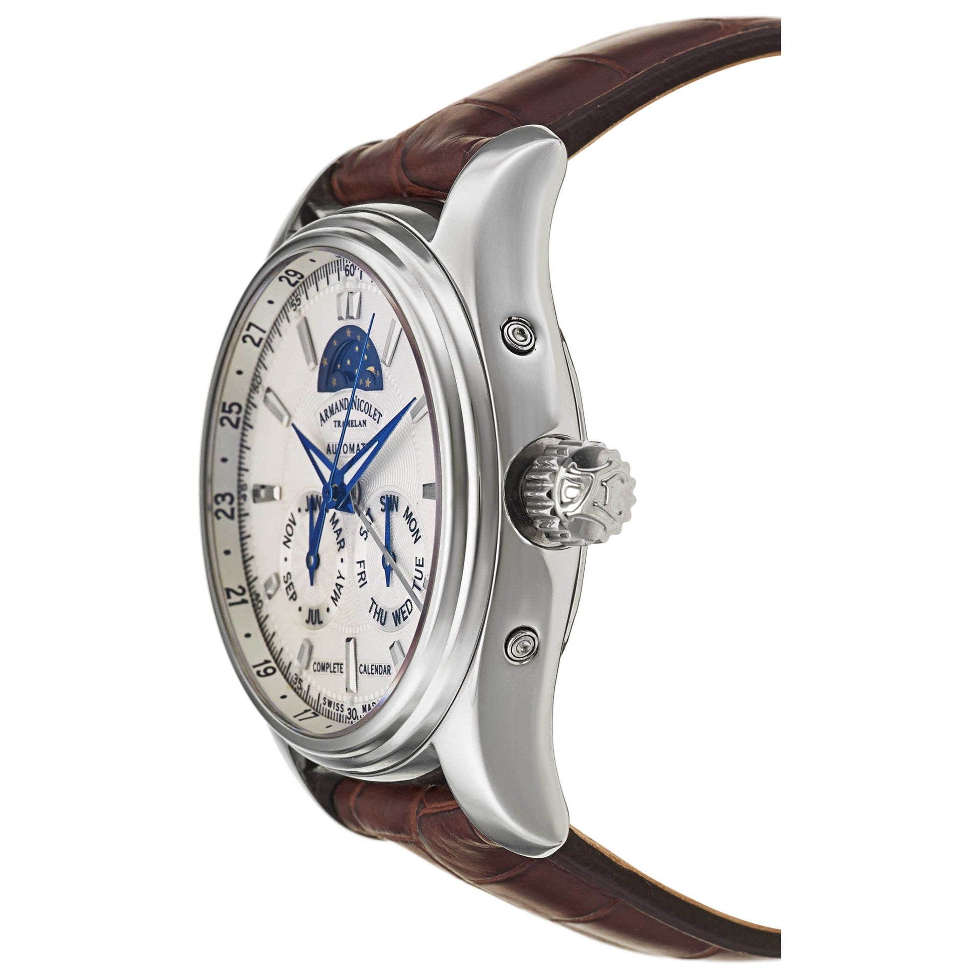 Armand Nicolet M02 Men's Automatic Watch 9642B-2-AG-P974MR2 - Image #4