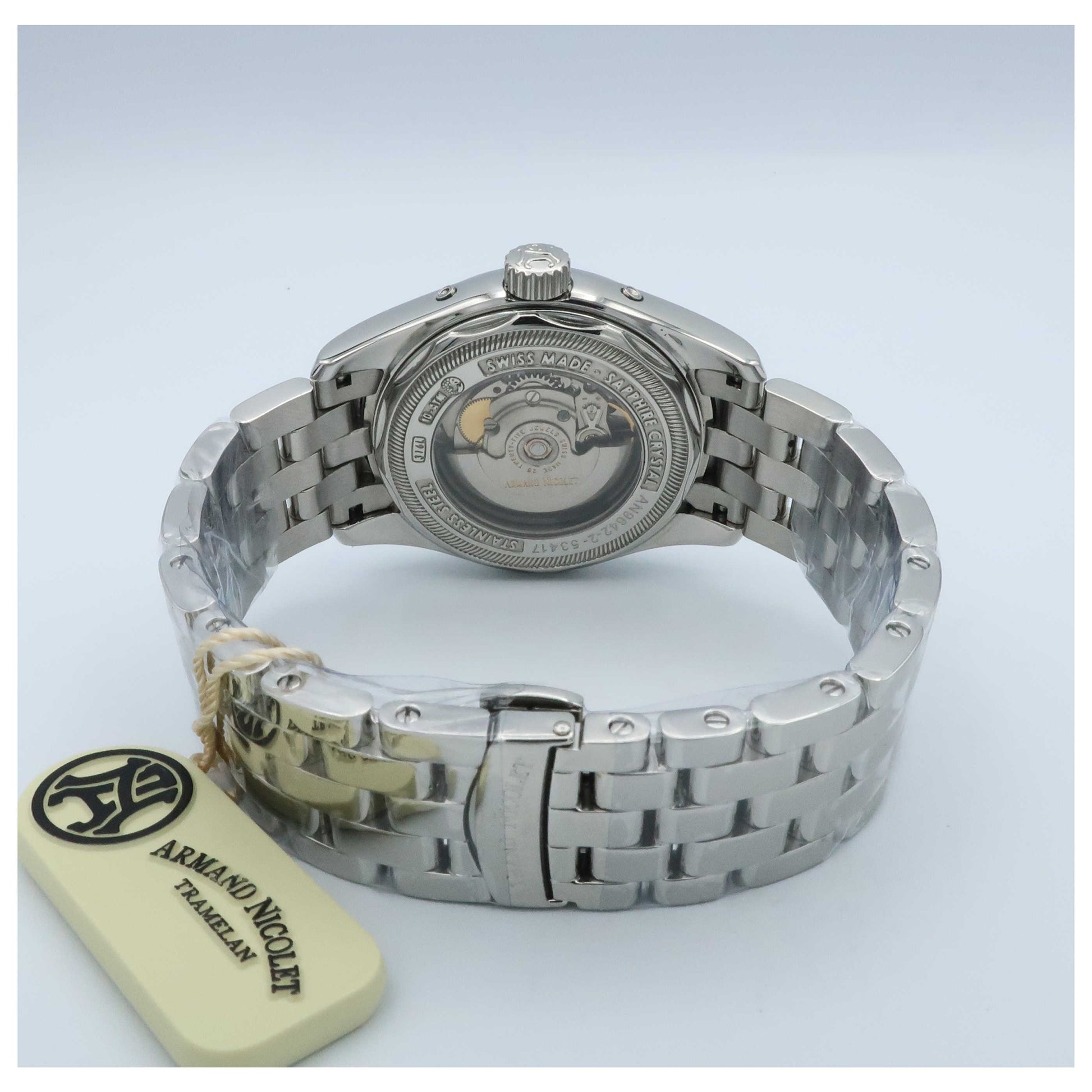 Armand Nicolet M02 Men's Automatic Watch 9642B-2-NR-M9140-SDV - Image #2