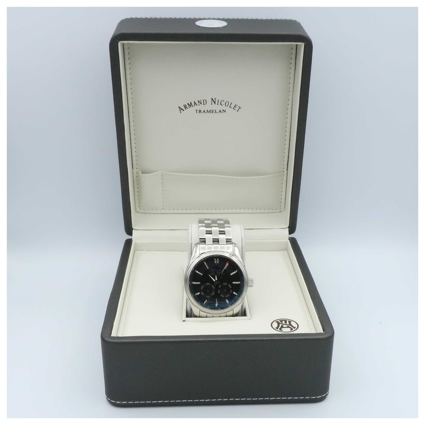 Armand Nicolet M02 Men's Automatic Watch 9642B-2-NR-M9140-SDV - Image #6