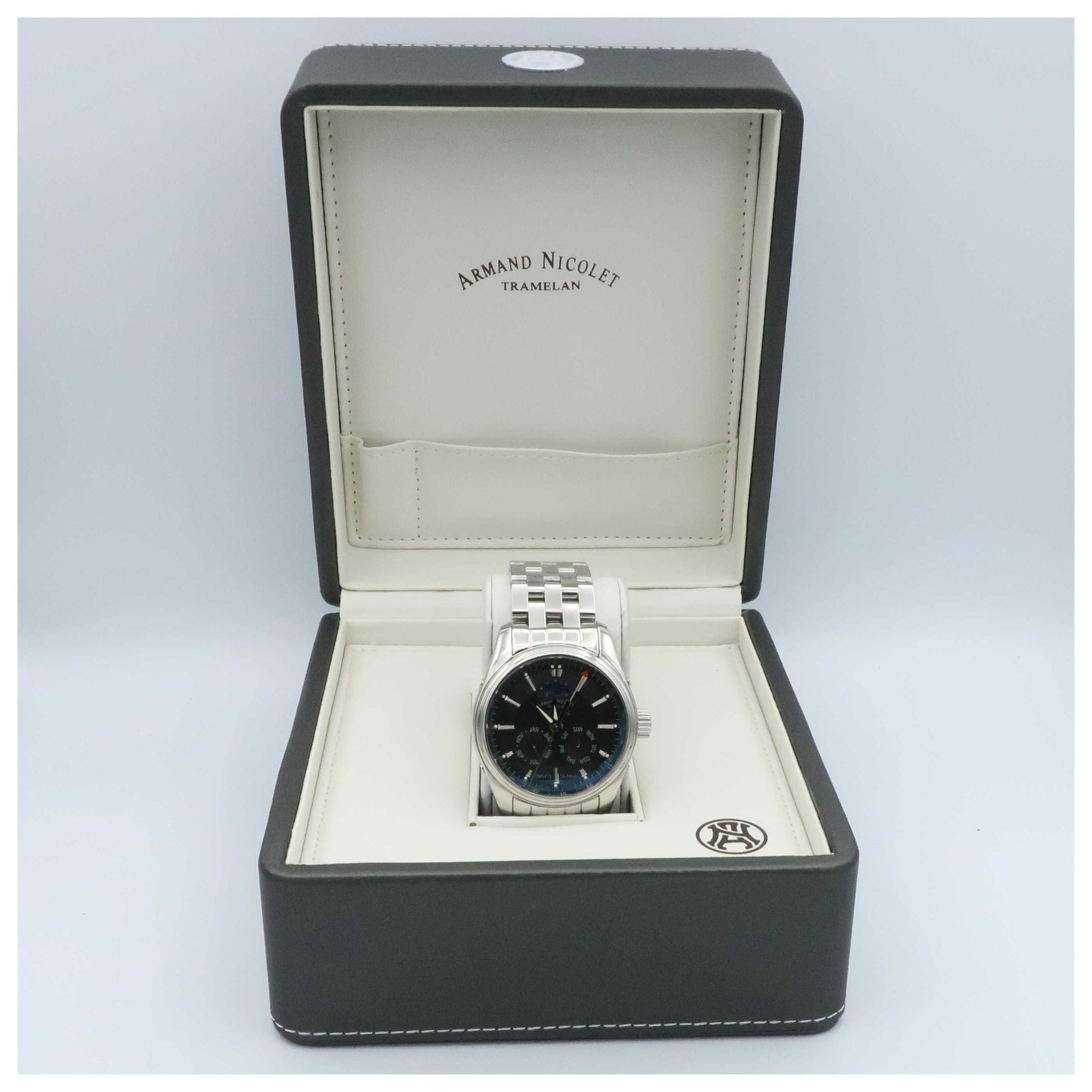 Armand Nicolet M02 Men's Automatic Watch 9642B-2-NR-M9140-SDV - Image #6