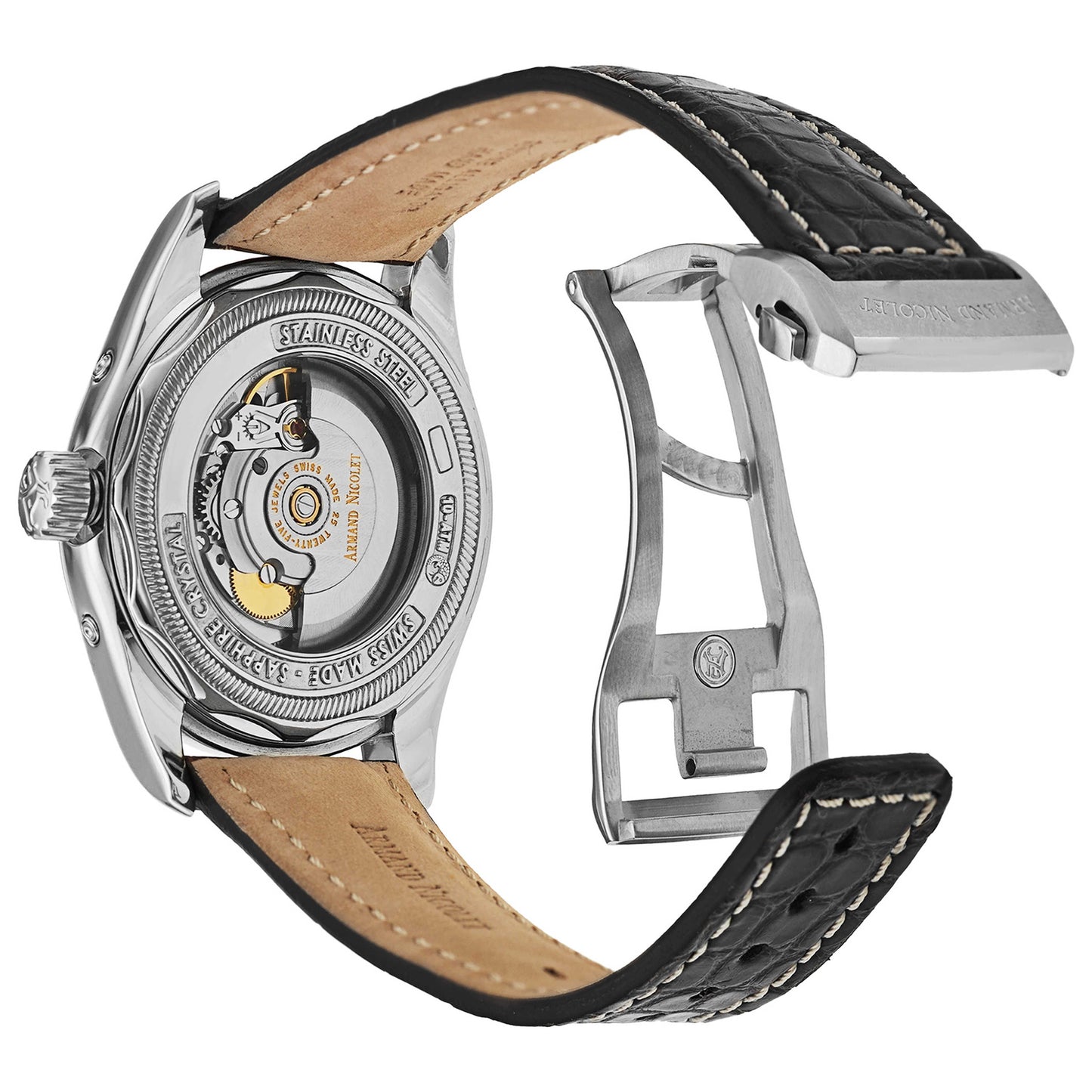 Armand Nicolet M02 Men's Automatic Watch 9642B-2-NR-P974NR2 - Image #2