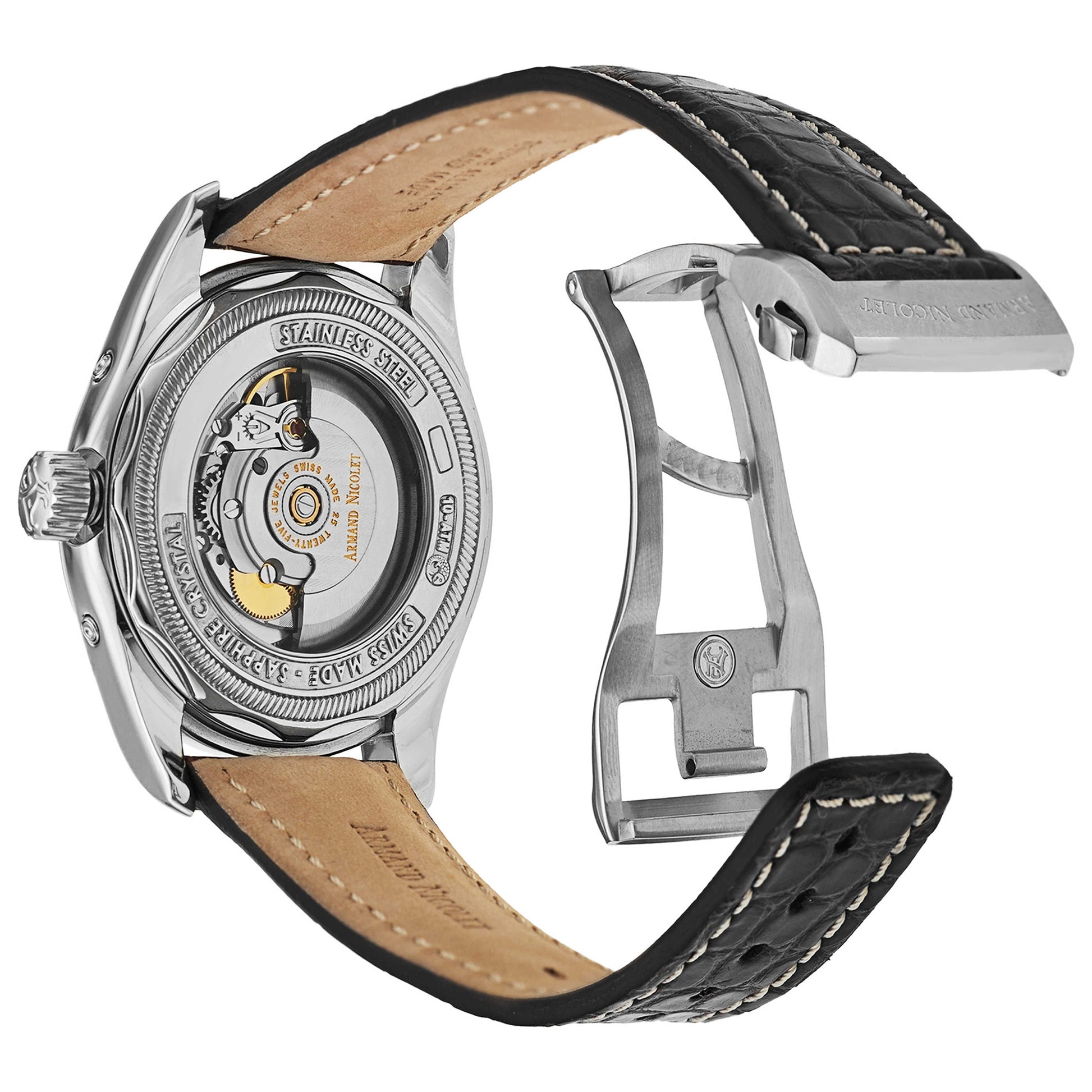 Armand Nicolet M02 Men's Automatic Watch 9642B-2-NR-P974NR2 - Image #2