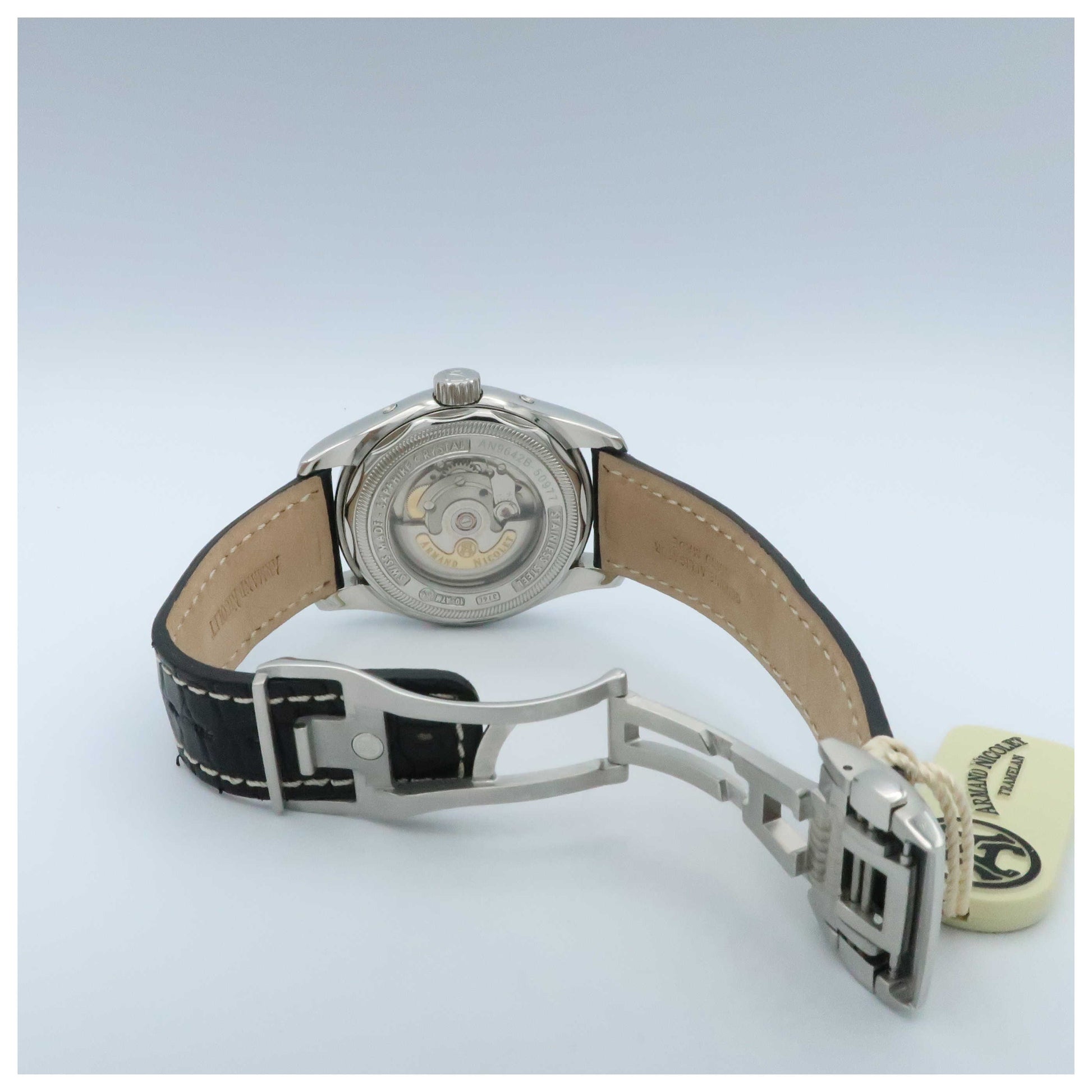 Armand Nicolet M02 Men's Automatic Watch 9642B-2-NRP974NR2-PO - Image #7