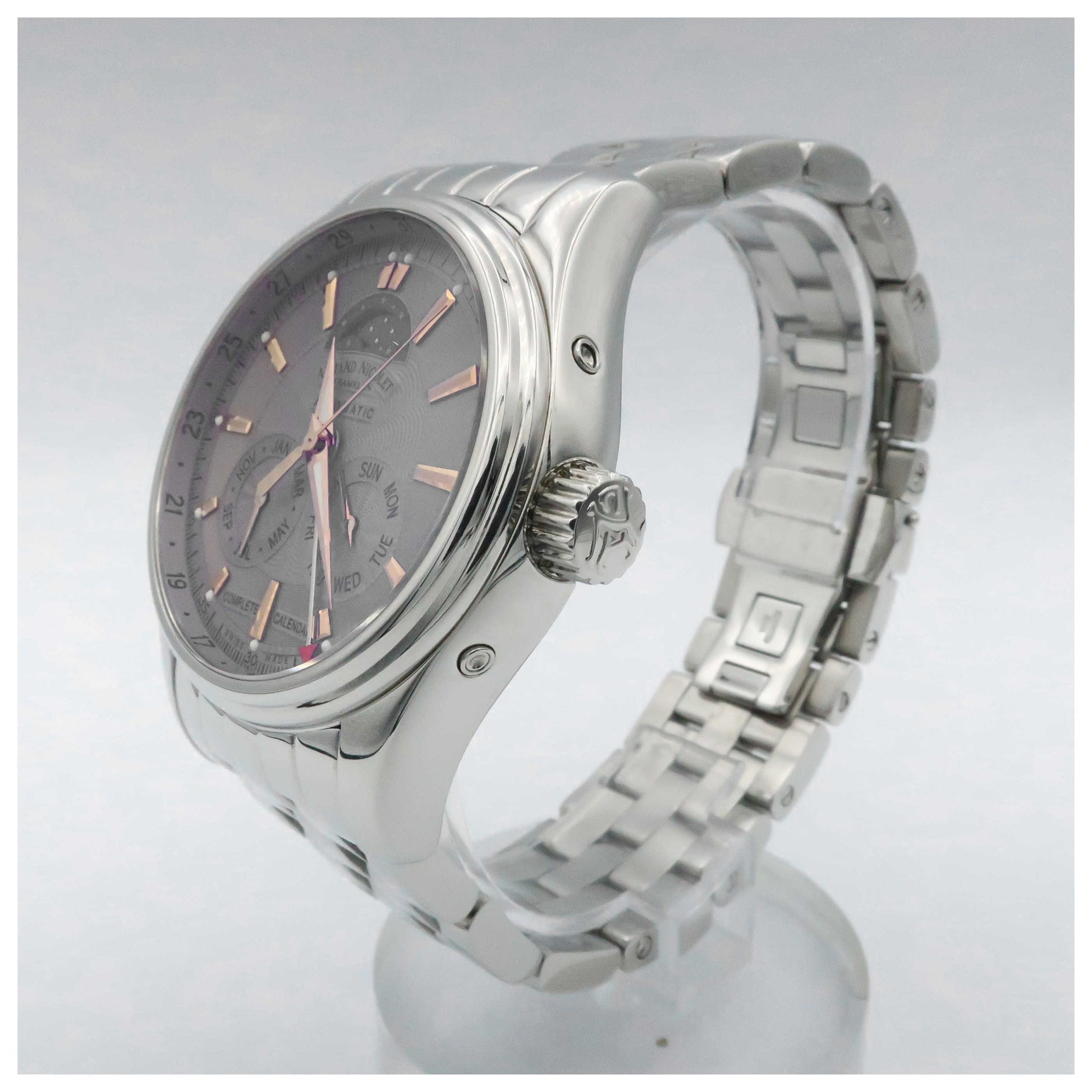 Armand Nicolet M02 Men's Automatic Watch 9642B-AG-M9140-PO - Image #4