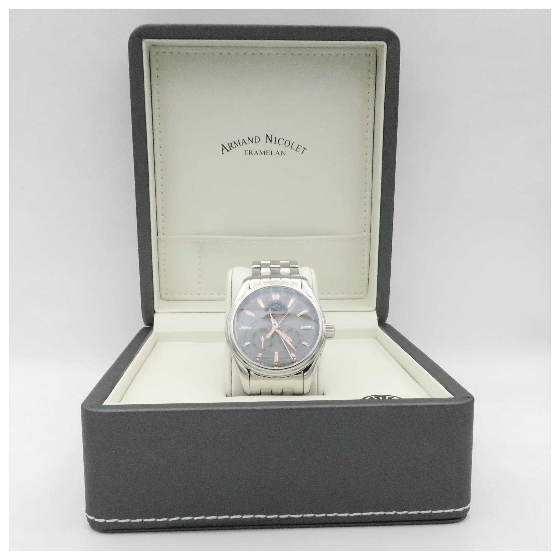Armand Nicolet M02 Men's Automatic Watch 9642B-AG-M9140-PO - Image #6