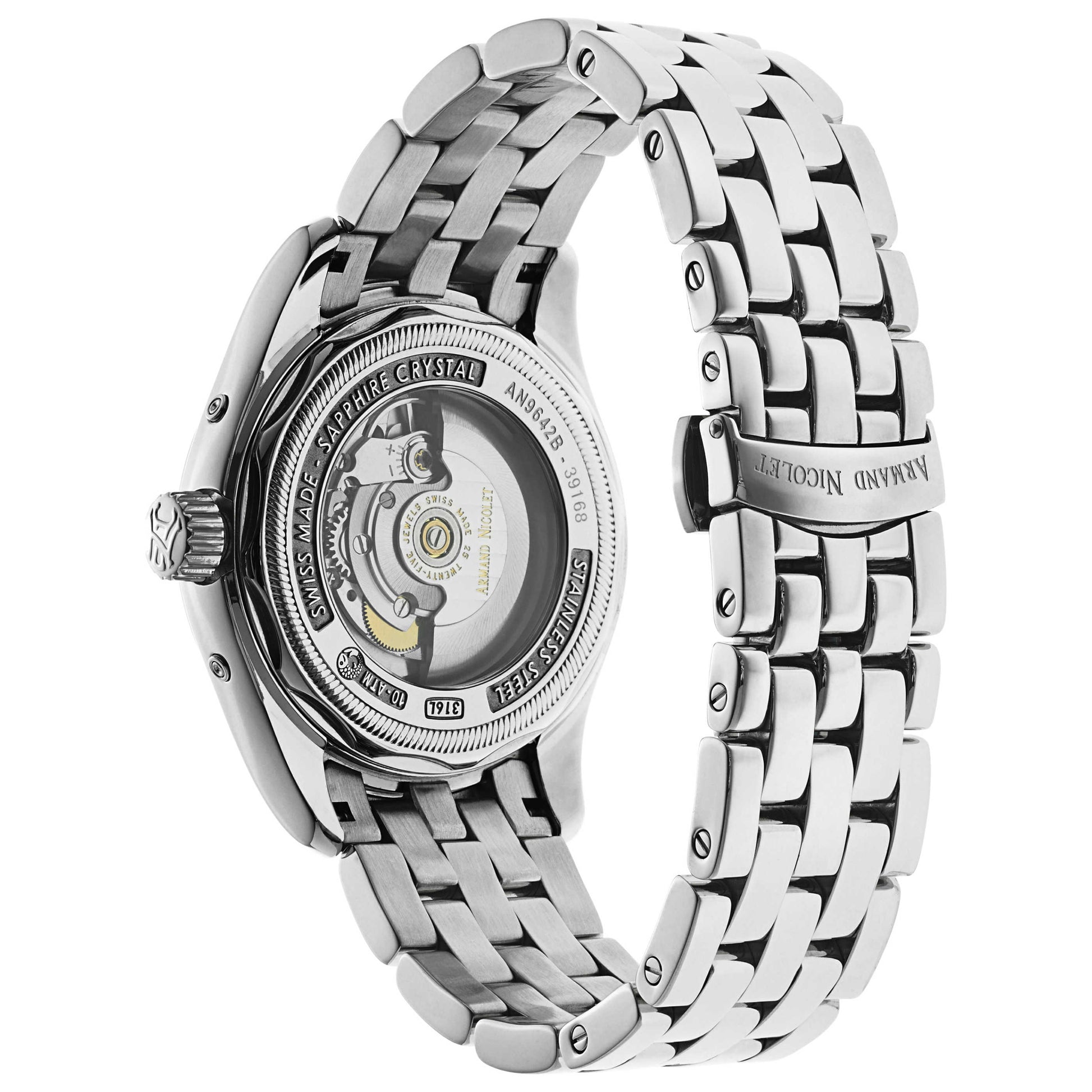 Armand Nicolet M02 Men's Automatic Watch 9642B-AS-M9140 - Image #2