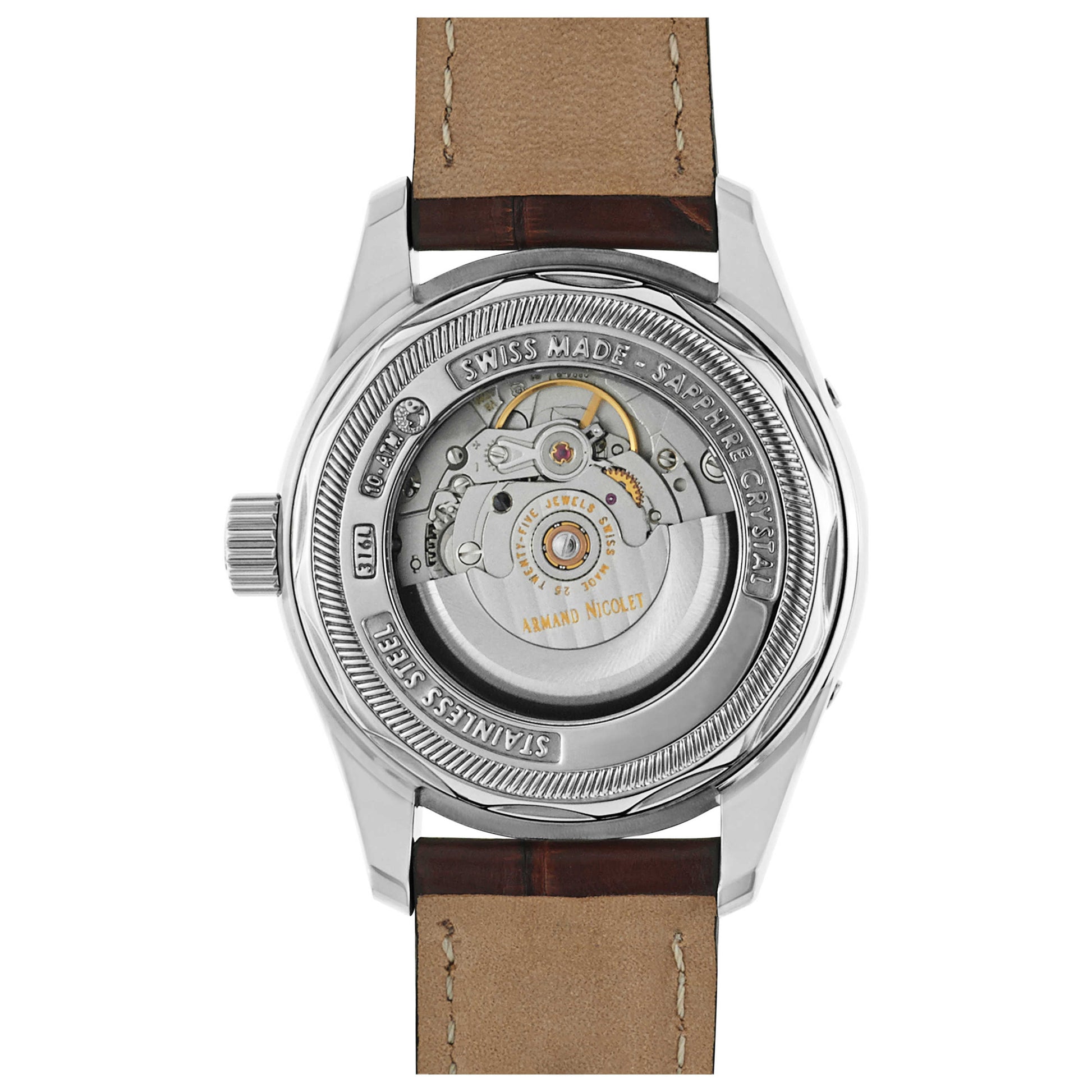 Armand Nicolet M02 Men's Automatic Watch 9642B-AS-P974MR2 - Image #2