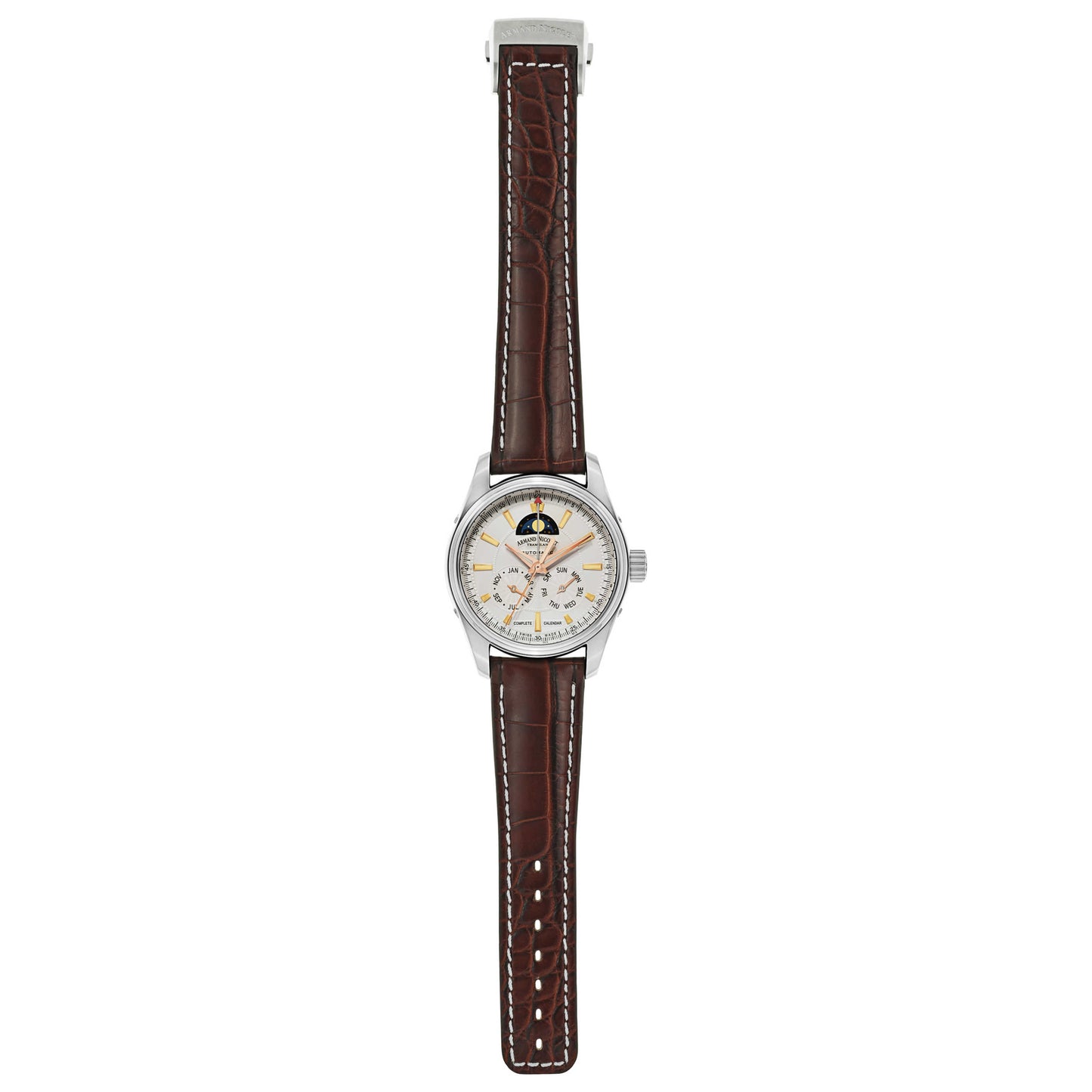 Armand Nicolet M02 Men's Automatic Watch 9642B-AS-P974MR2 - Image #8