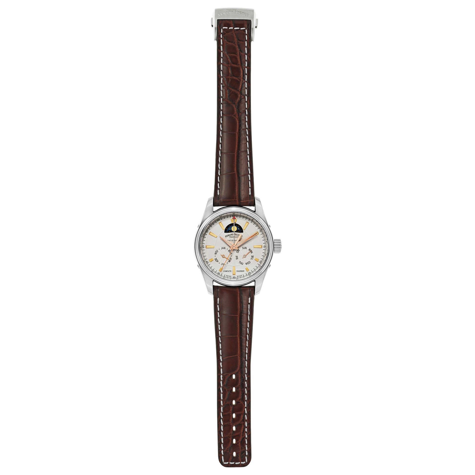 Armand Nicolet M02 Men's Automatic Watch 9642B-AS-P974MR2 - Image #8