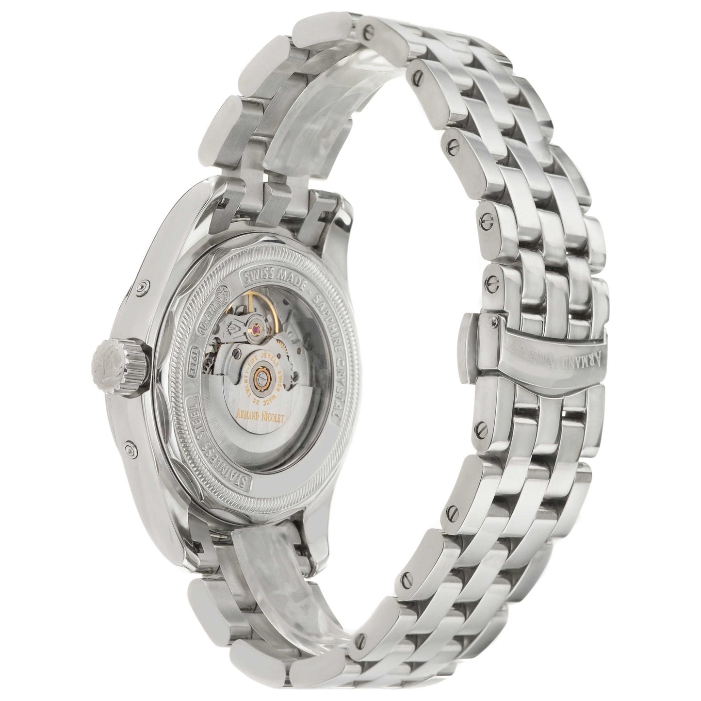 Armand Nicolet M02 Men's Automatic Watch 9642B-NR-M9140 - Image #2