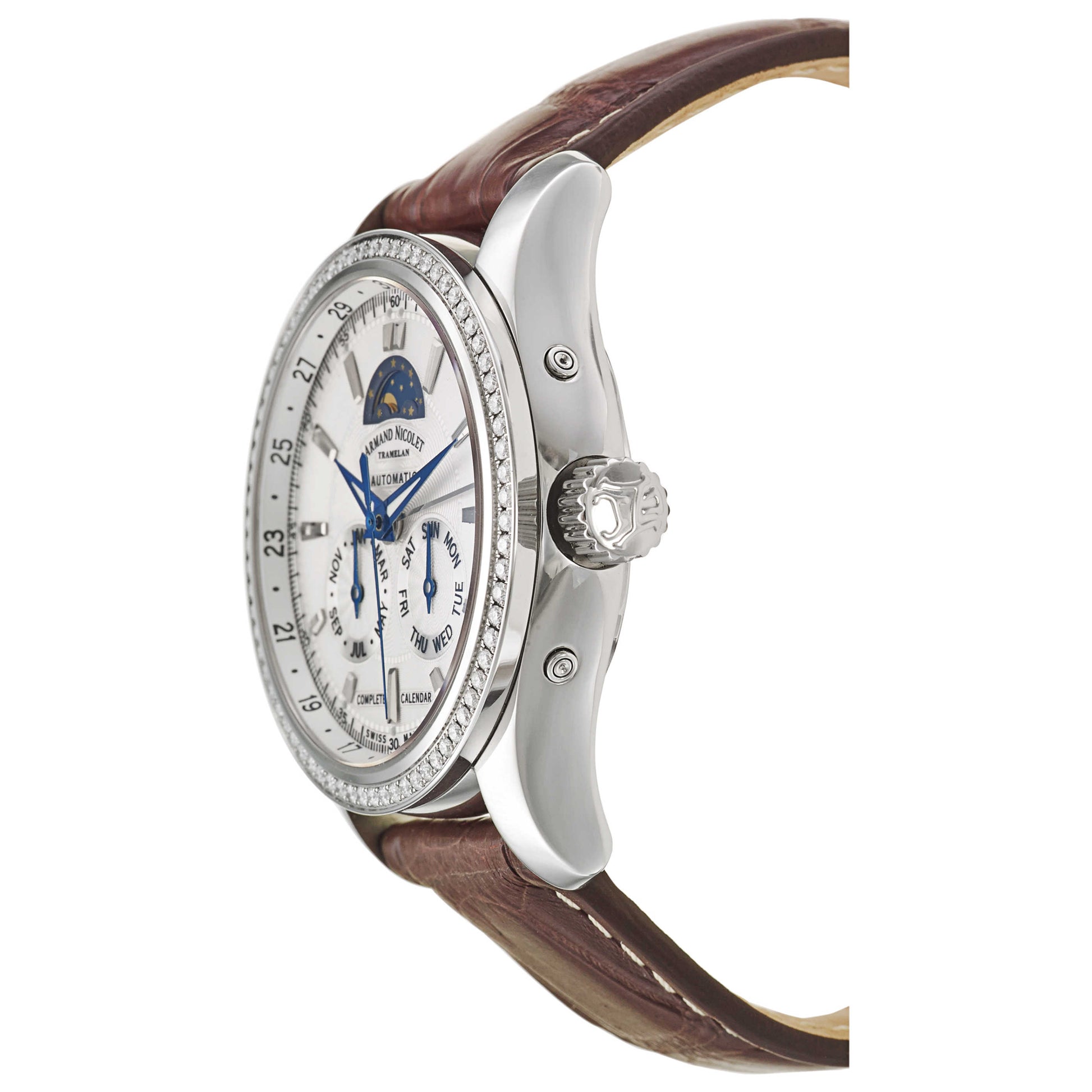 Armand Nicolet M02 Men's Automatic Watch 9642D-2-AG-P974MR2 - Image #4