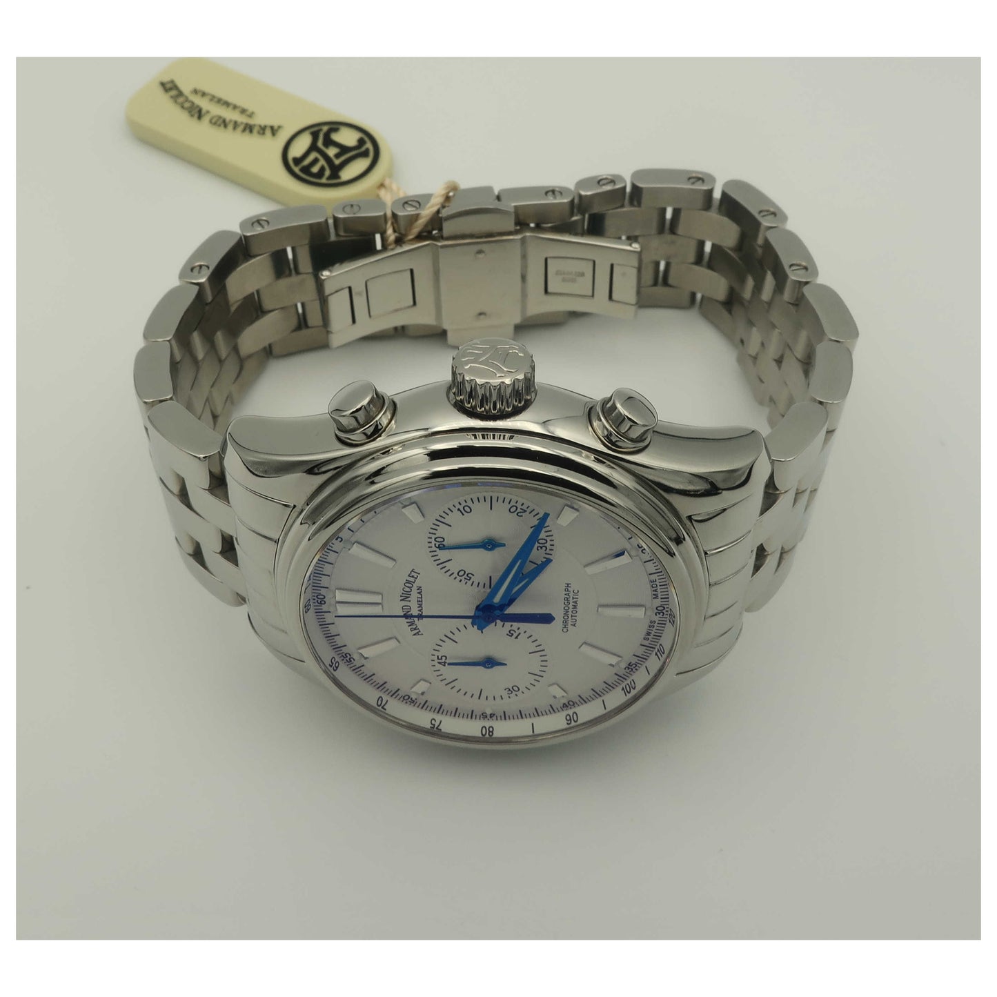 Armand Nicolet M02 Men's Automatic Watch 9644A-AG-M9140-SDV2 - Image #8