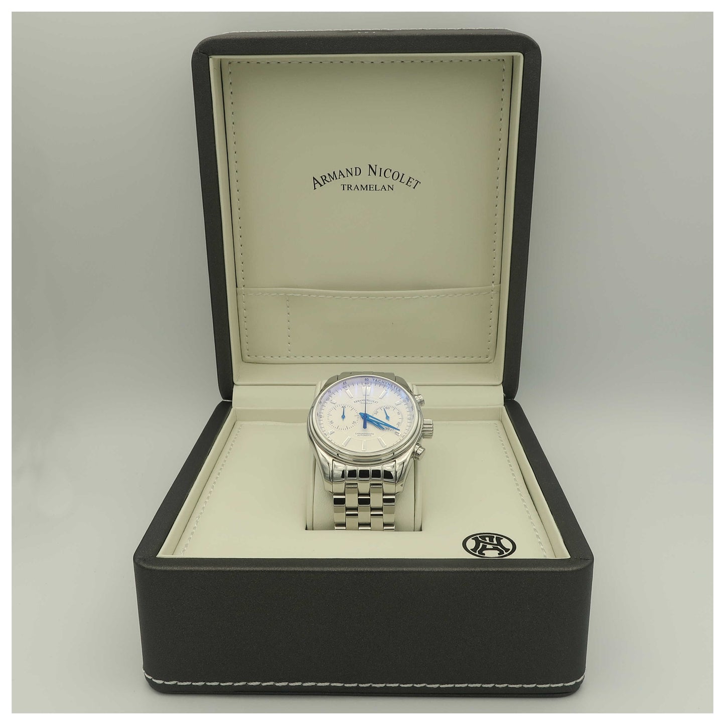 Armand Nicolet M02 Men's Automatic Watch 9644A-AG-M9140-SDV2 - Image #6