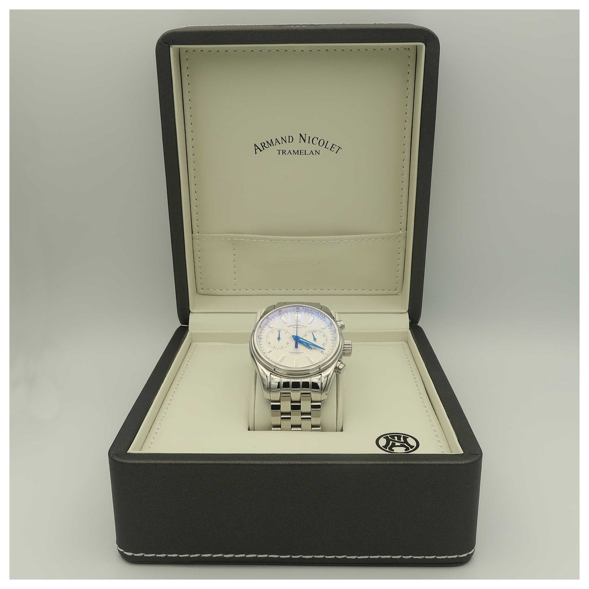 Armand Nicolet M02 Men's Automatic Watch 9644A-AG-M9140-SDV2 - Image #6