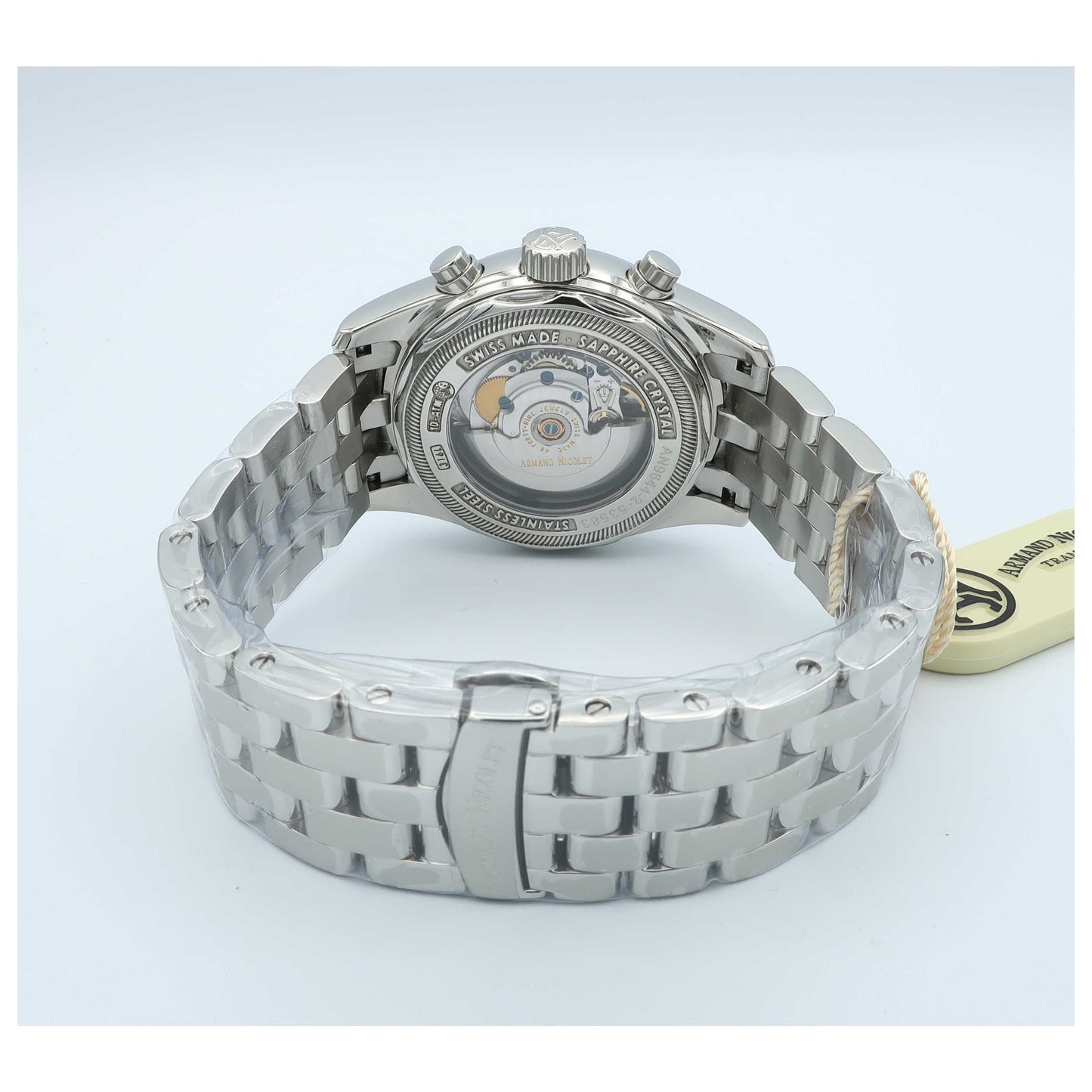 Armand Nicolet M02 Men's Automatic Watch 9644A-AG-M9140-SD - Image #2