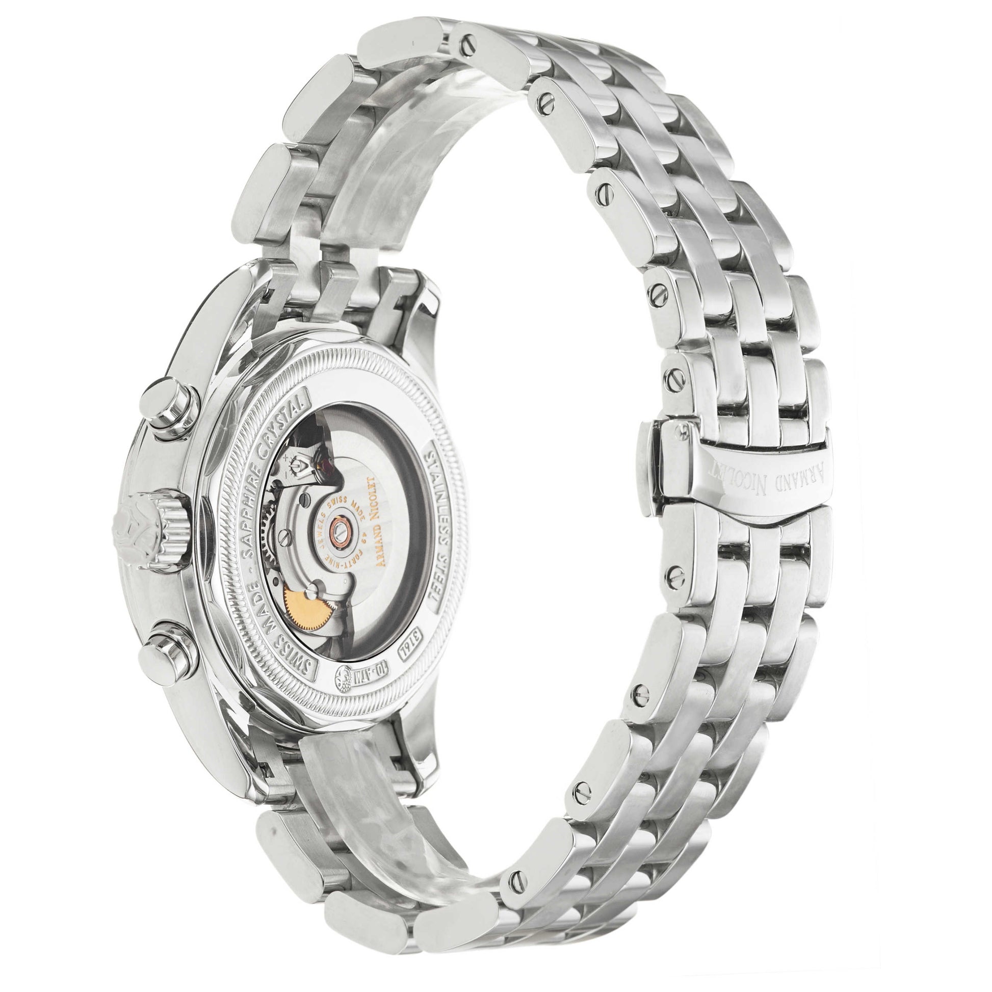 Armand Nicolet M02 Men's Automatic Watch 9644A-AG-M9140 - Image #2