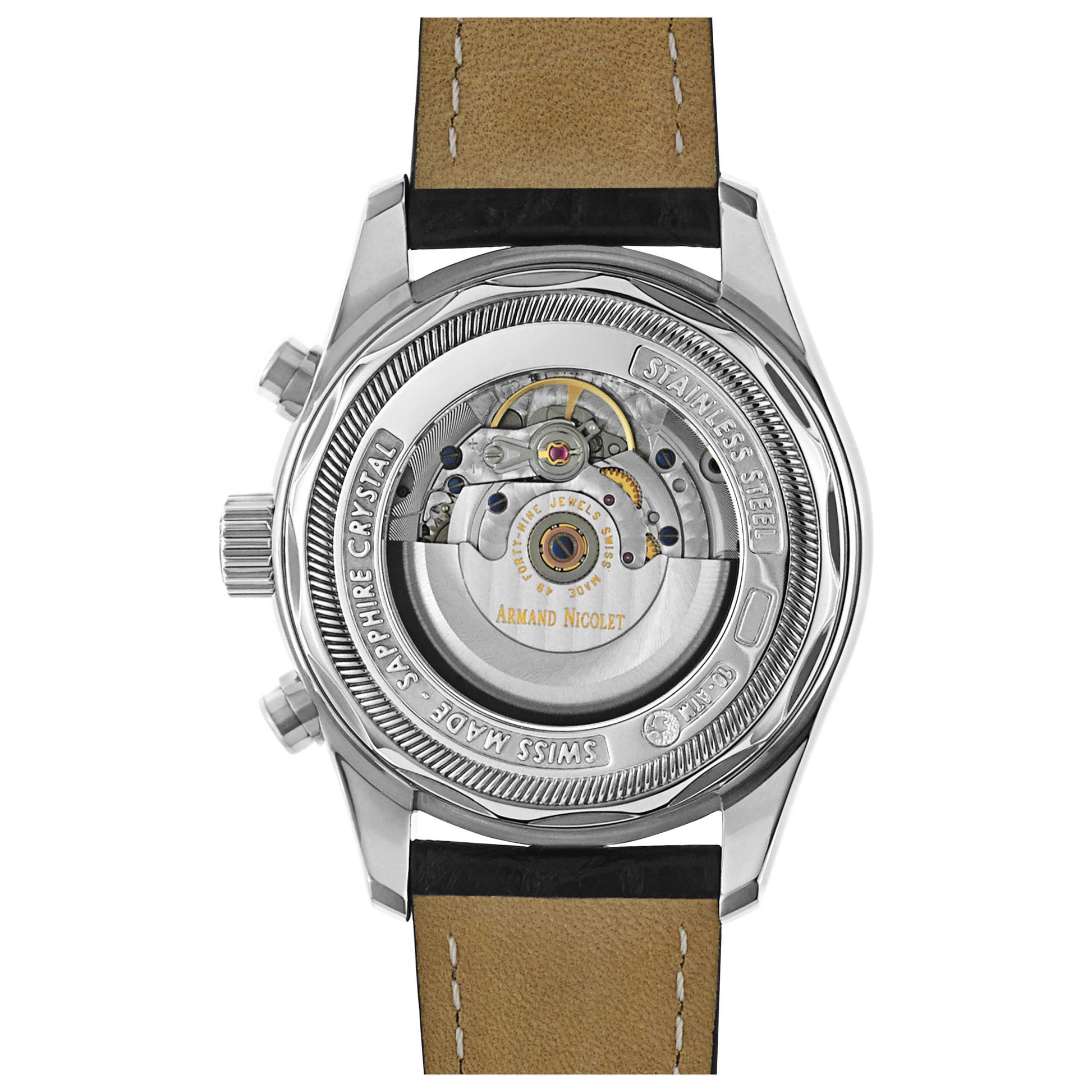 Armand Nicolet M02 Men's Automatic Watch 9644A-NS-P974NR2 - Image #2