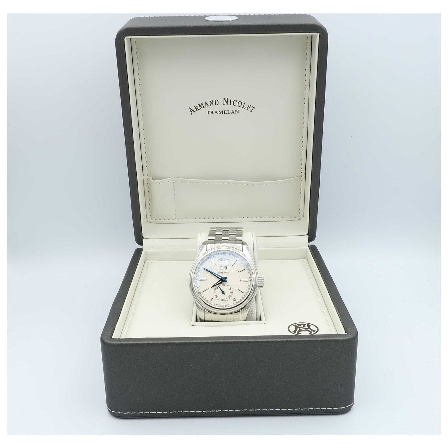 Armand Nicolet M02 Men's Automatic Watch 9646A-AG-M9140-SD - Image #6