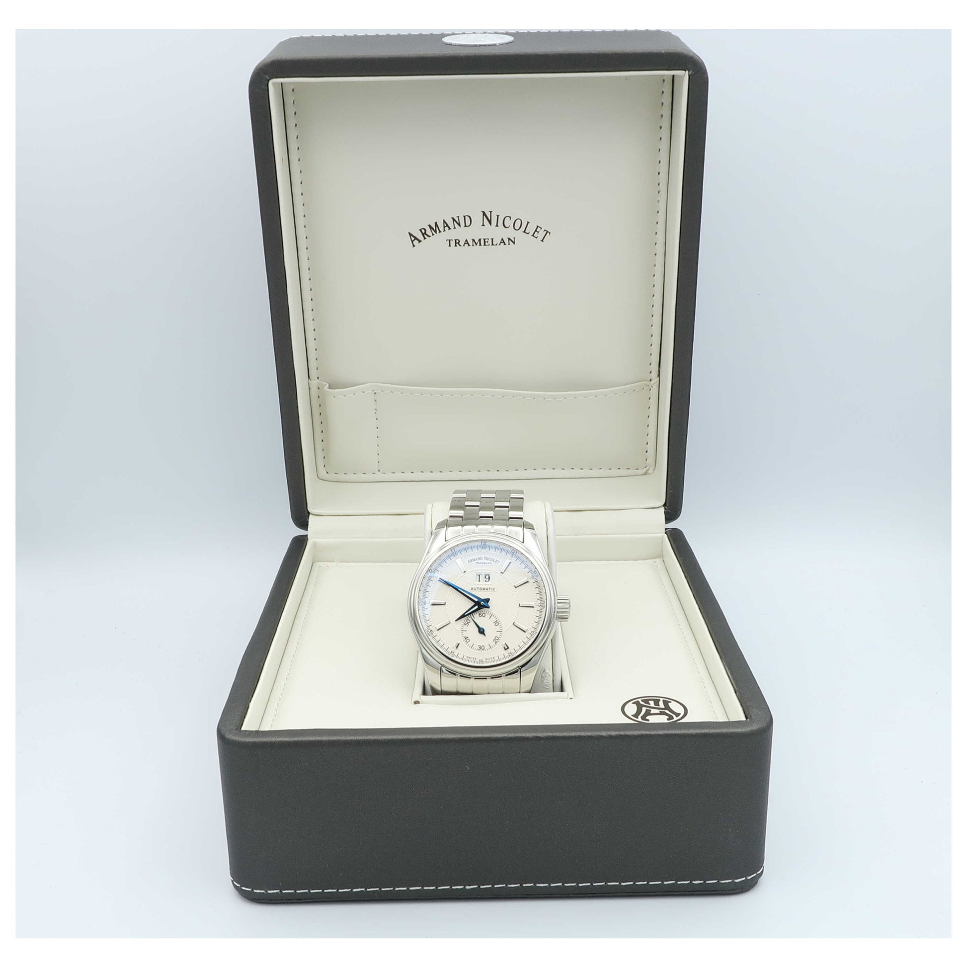 Armand Nicolet M02 Men's Automatic Watch 9646A-AG-M9140-SD - Image #6