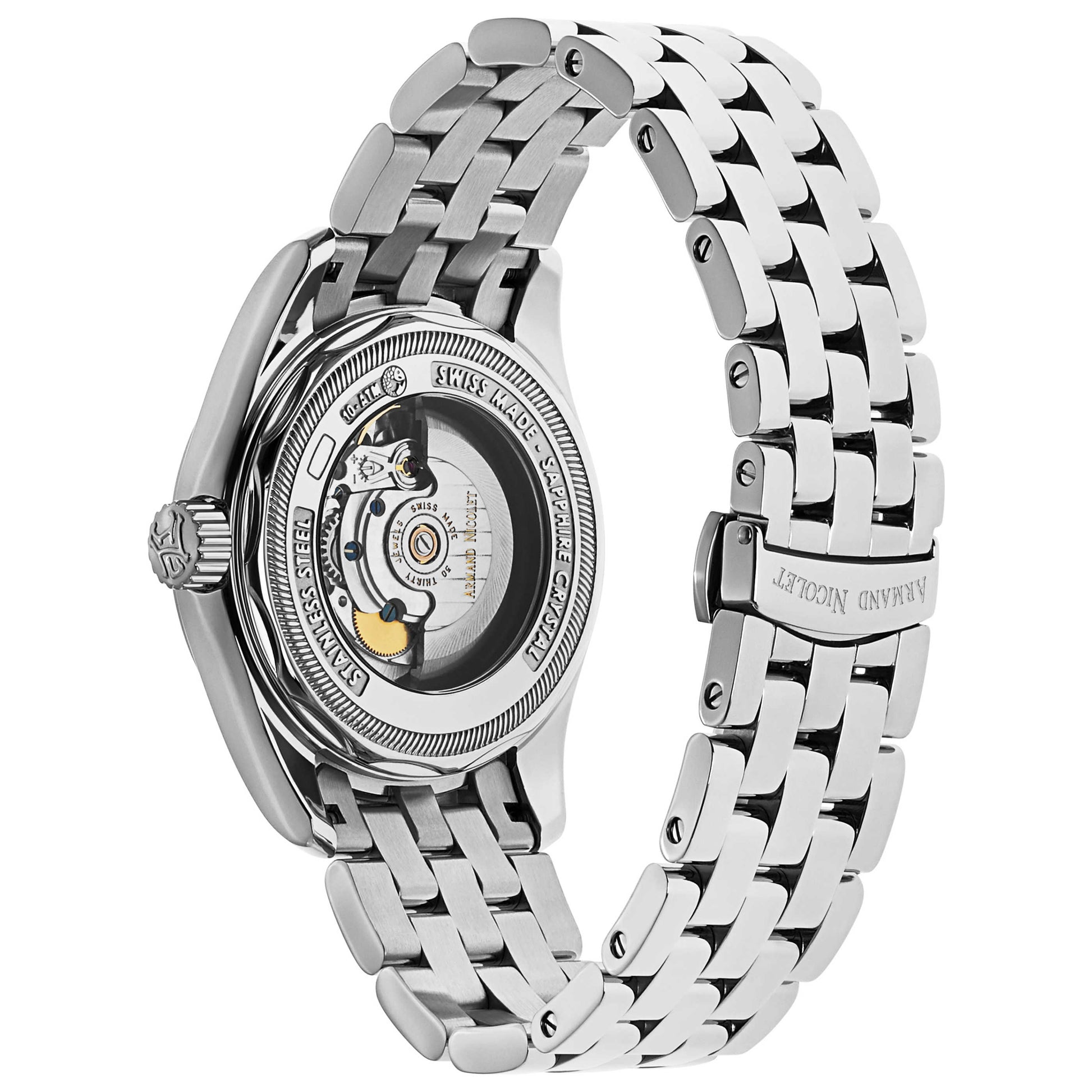 Armand Nicolet M02 Men's Automatic Watch 9646A-AG-M9140 - Image #2