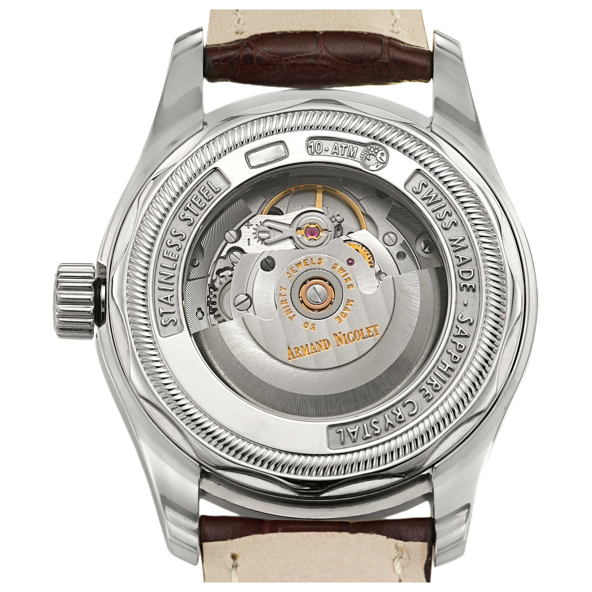 Armand Nicolet M02 Men's Automatic Watch 9646A-AG-P961MR2 - Image #2