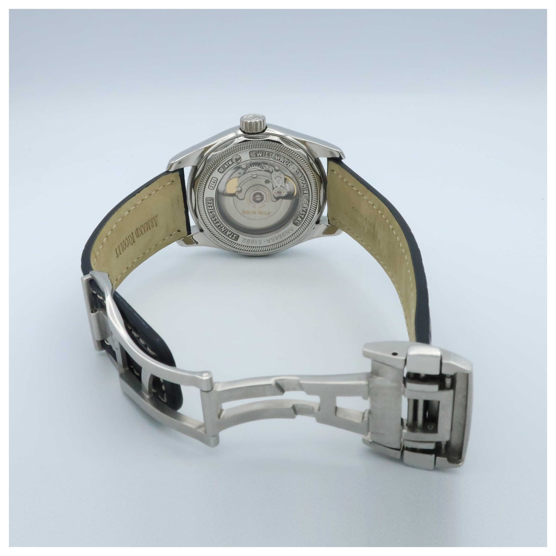 Armand Nicolet M02 Men's Automatic Watch 9646A-AGP961MR2-SDV2 - Image #2