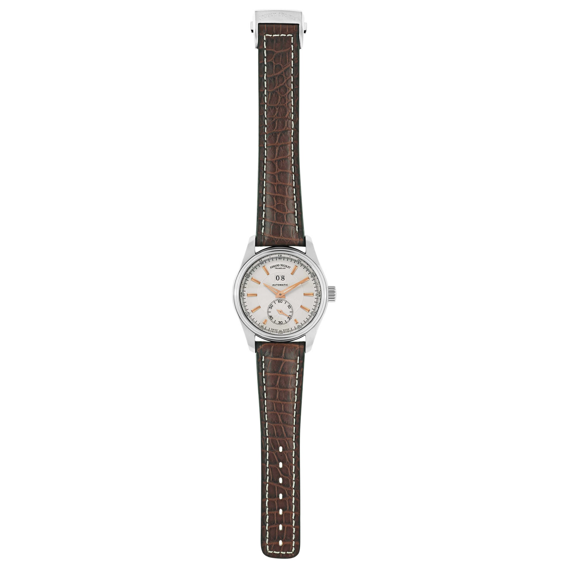 Armand Nicolet M02 Men's Automatic Watch 9646A-AS-P974MR2 - Image #8