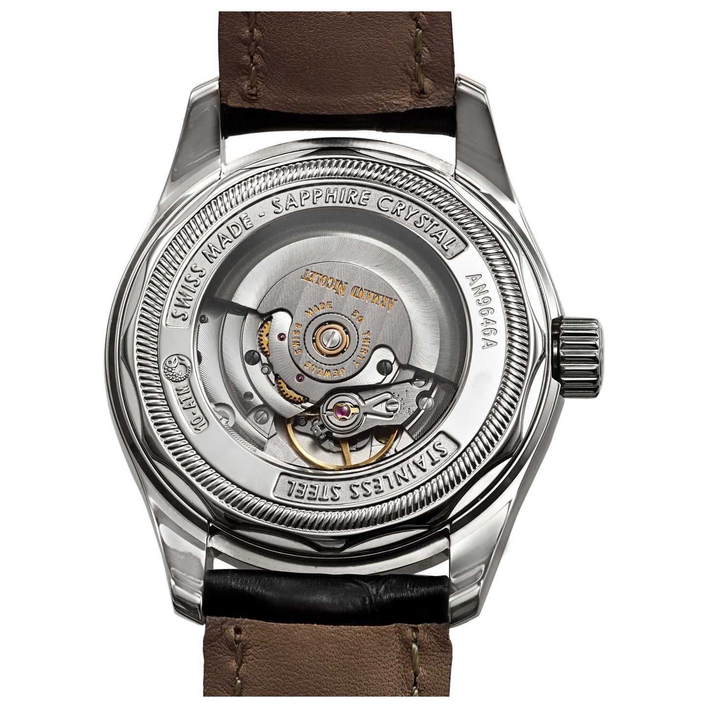 Armand Nicolet M02 Men's Automatic Watch 9646A-NR-P961NR2 - Image #2
